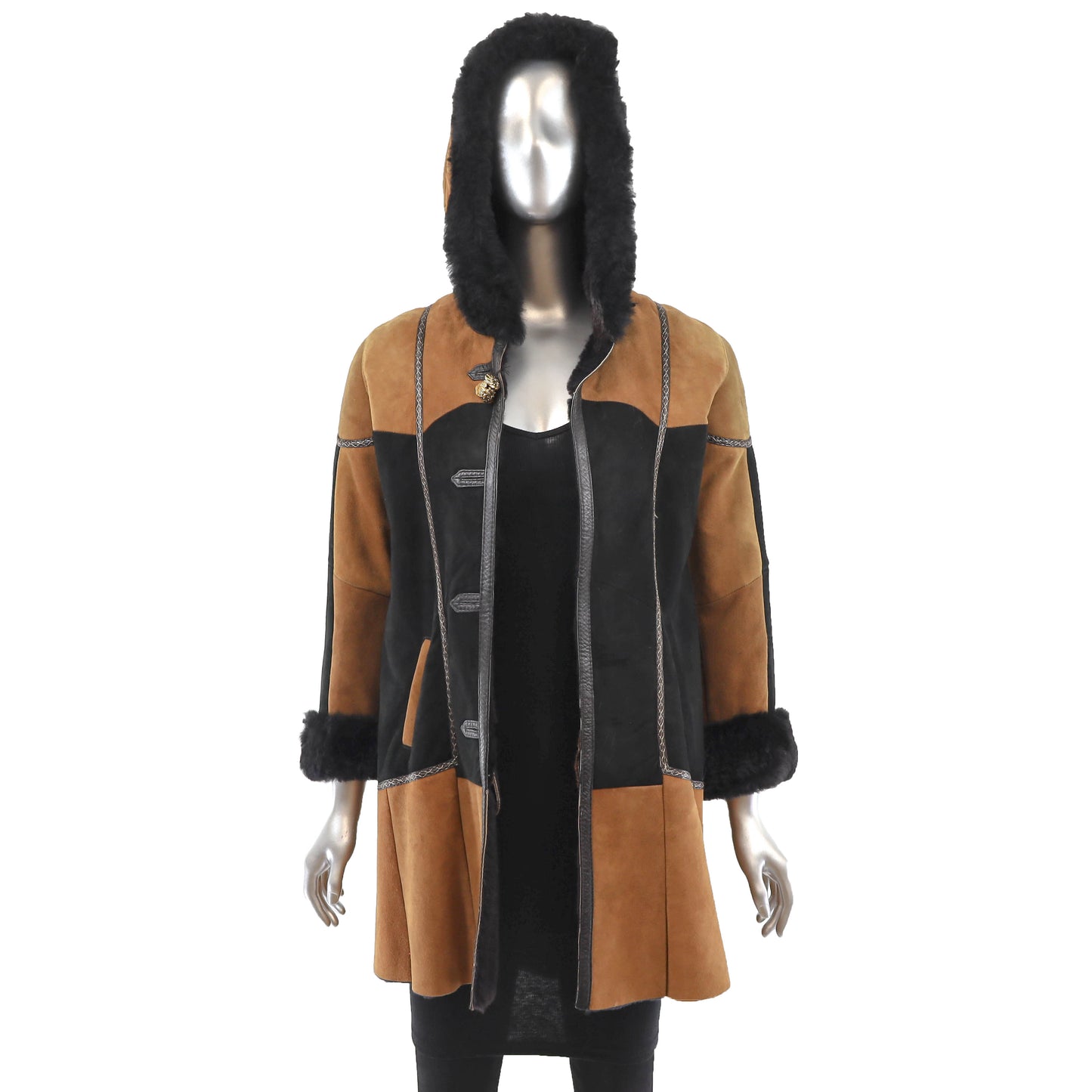 Shearling Coat- Size XXS