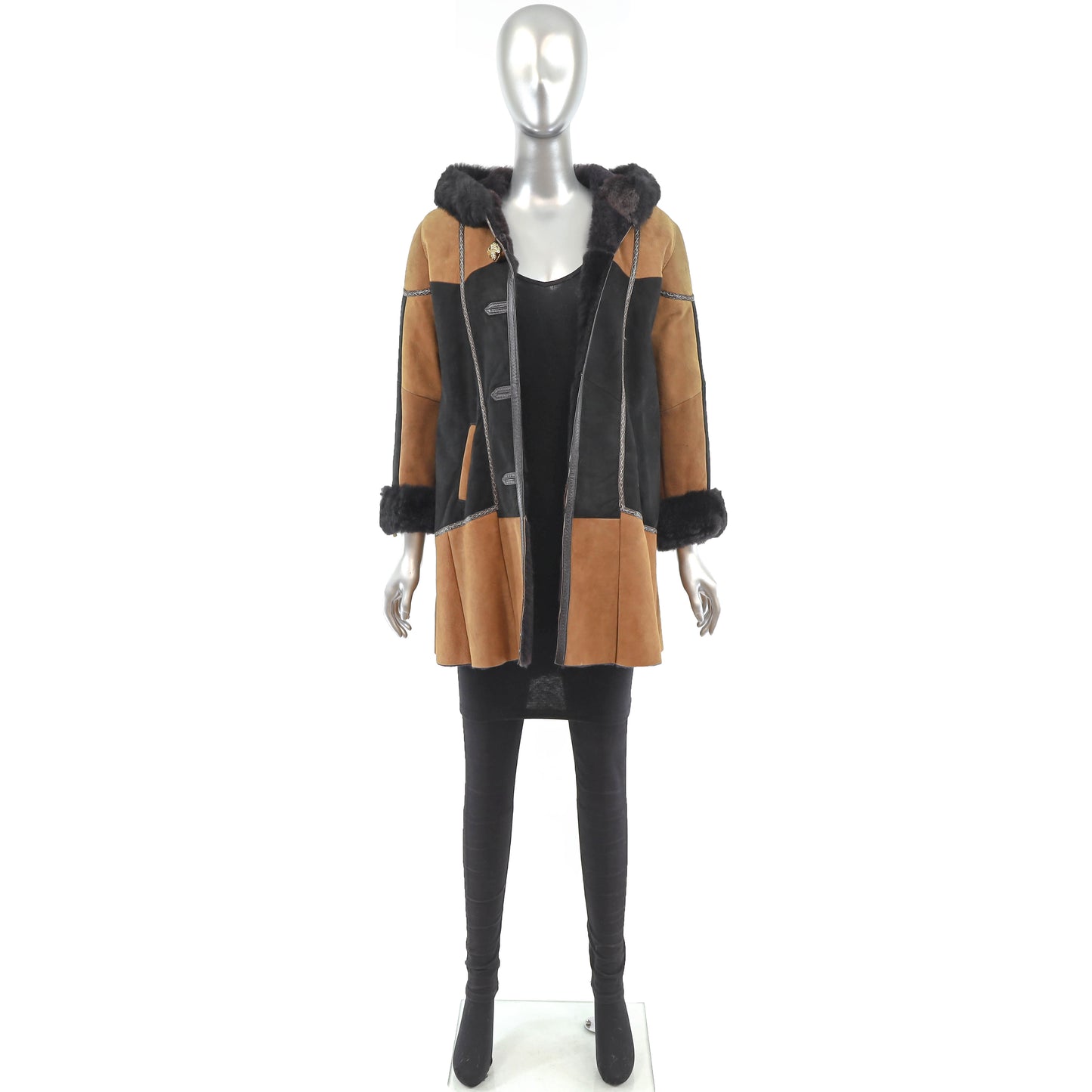 Shearling Coat- Size XXS