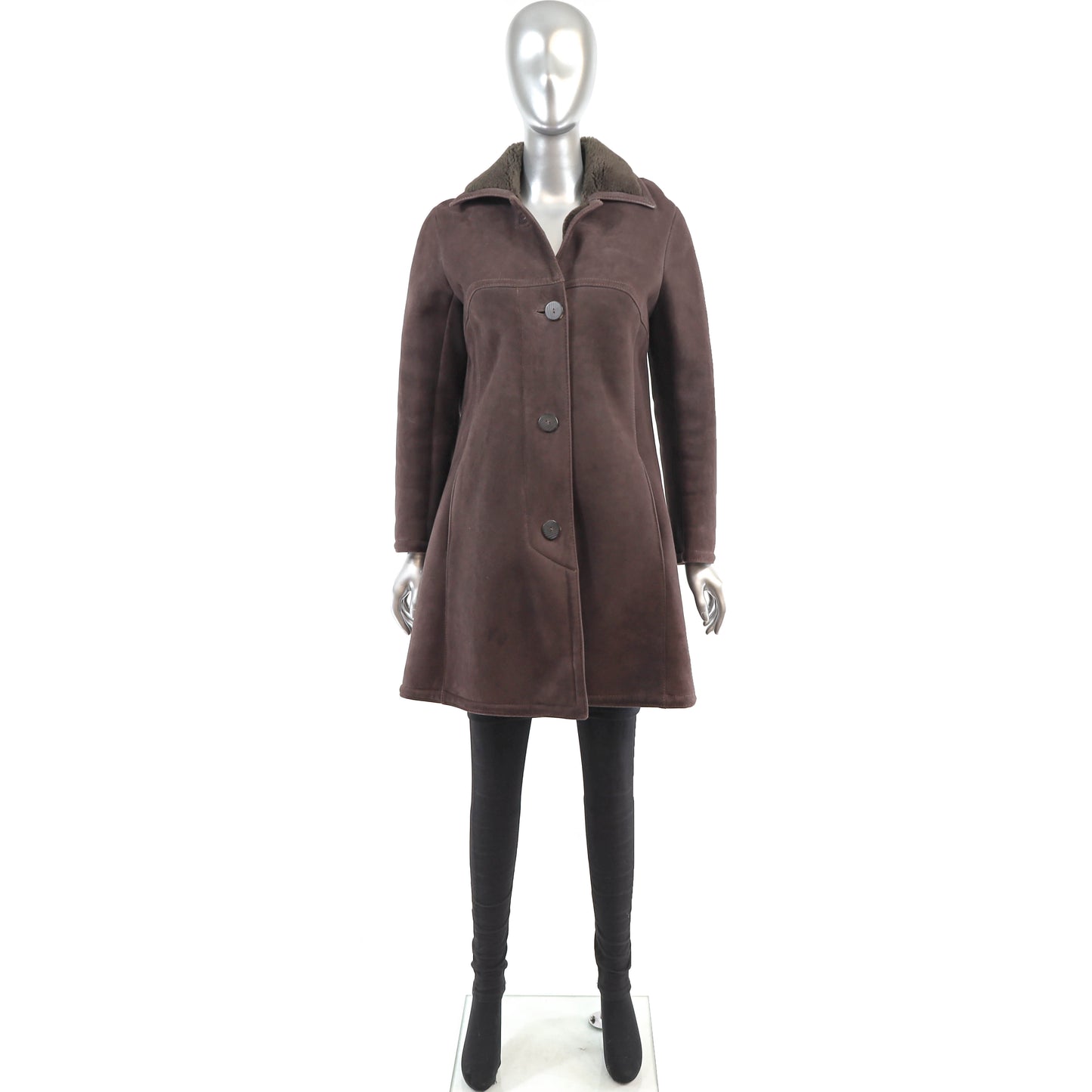 Shearling Coat- Size S