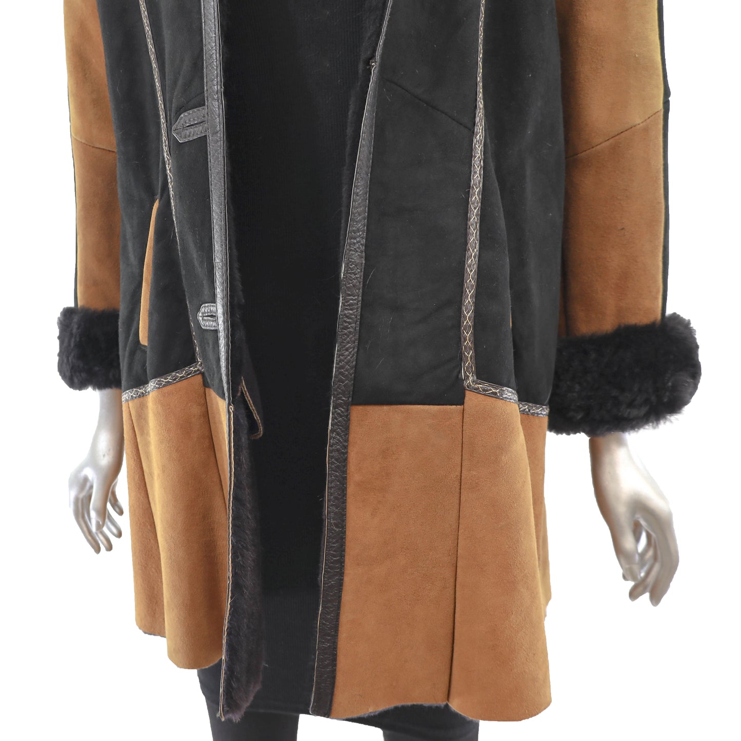 Shearling Coat- Size XXS