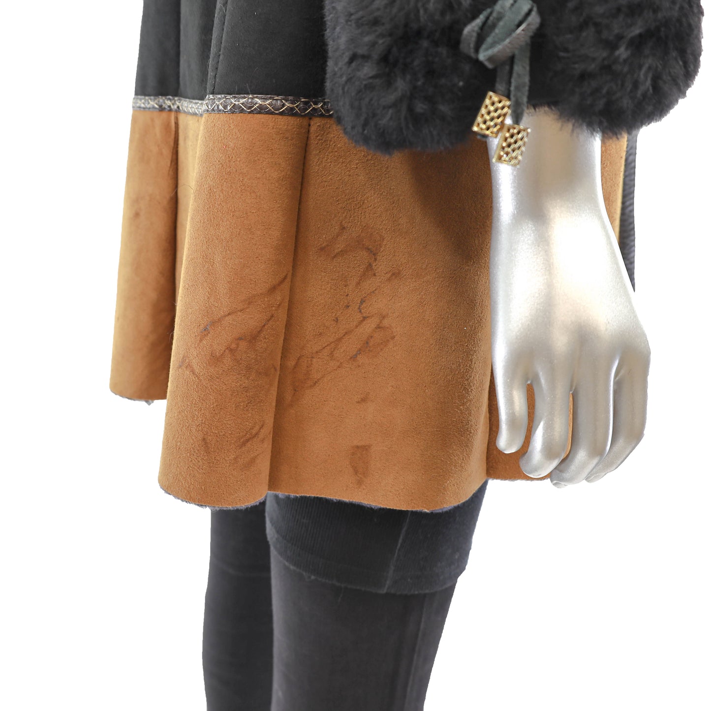 Shearling Coat- Size XXS