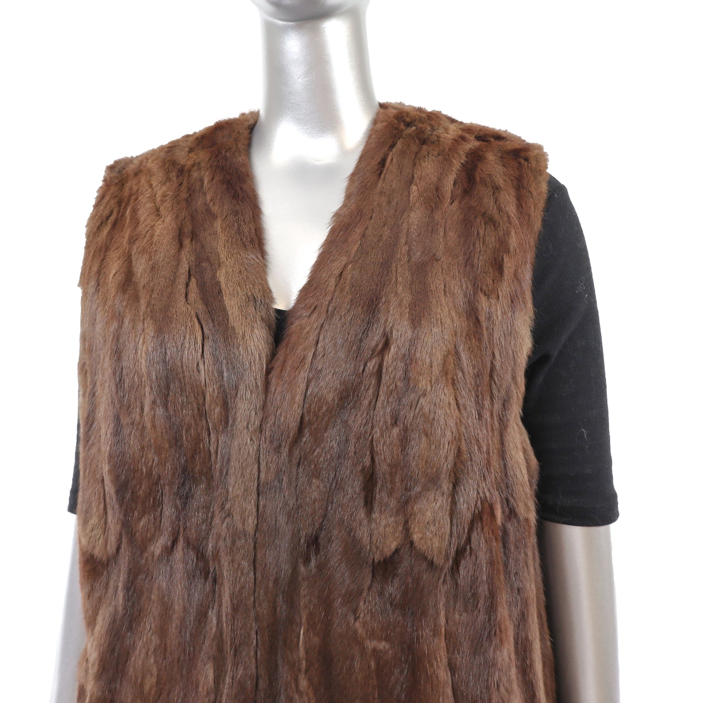 Brown Squirrel Vest- Size S