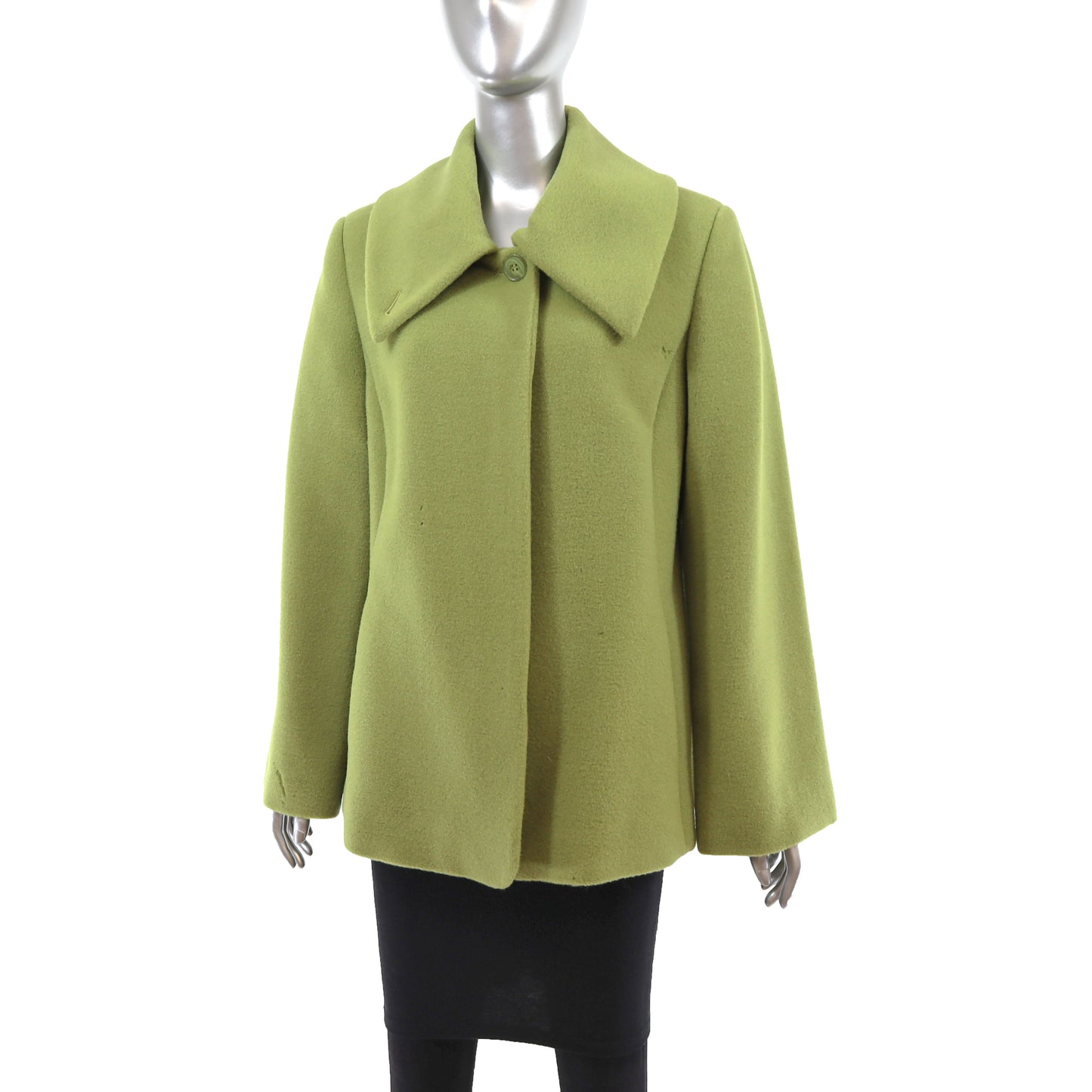 Green Wool Jacket- Size M