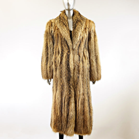 Tanuki Fur Coat - Size M