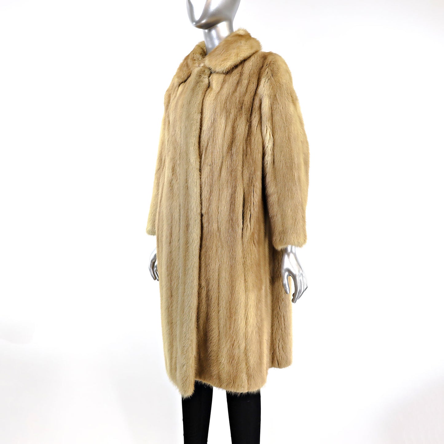 Pastel Mink Coat- Size XL