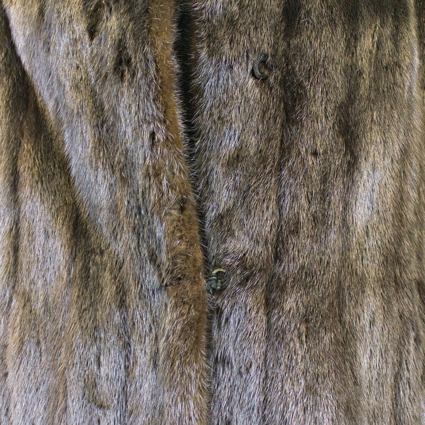 Ranch Mink Fur Coat - Size S