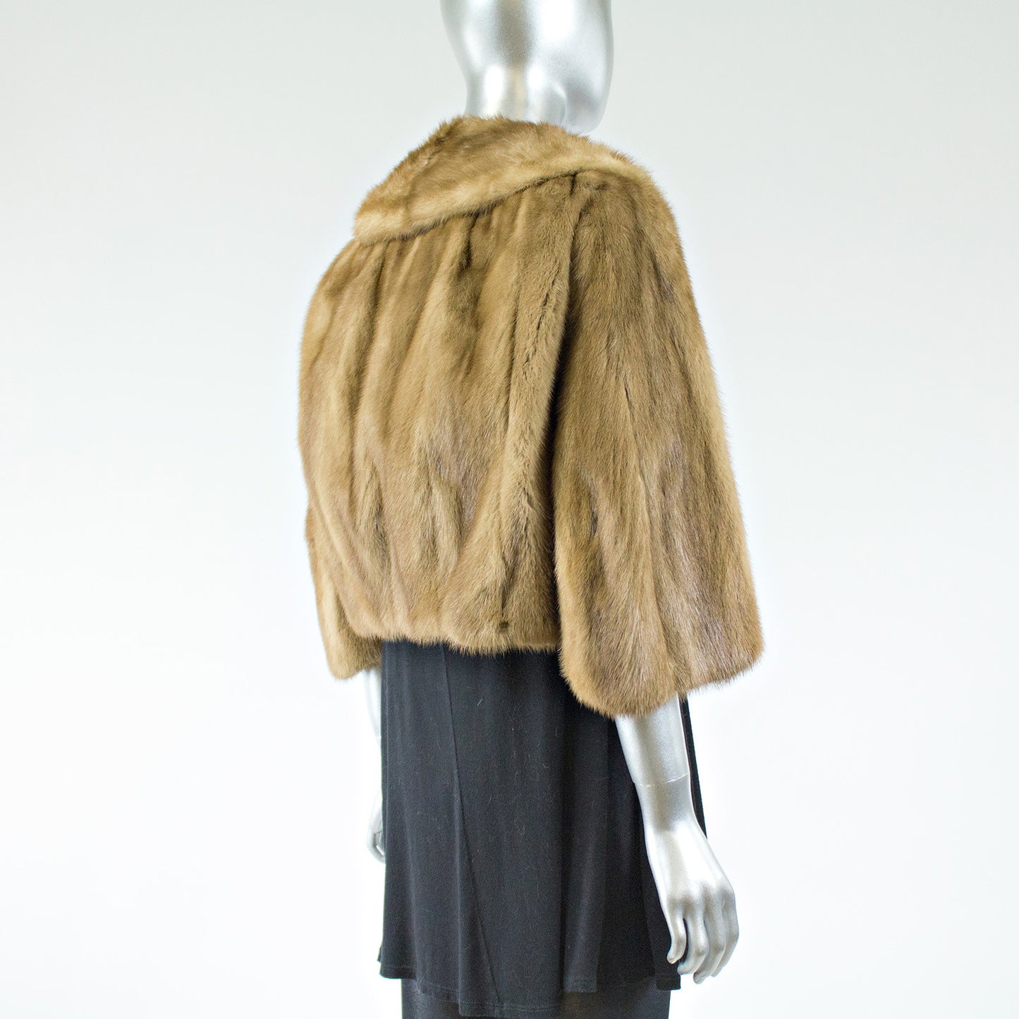 Autumn Hare Mink Fur Short Jacket - Size S