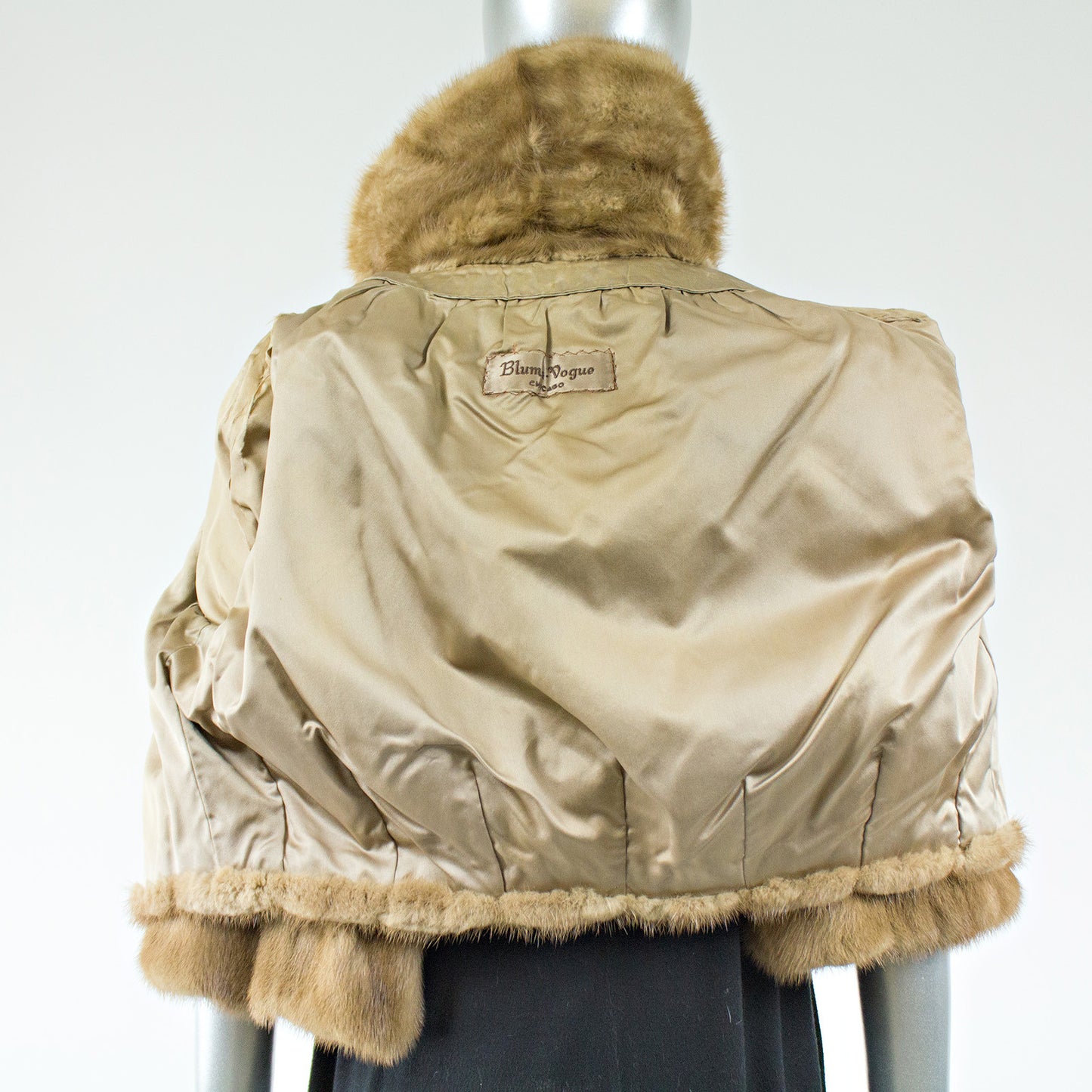 Autumn Hare Mink Fur Short Jacket - Size S