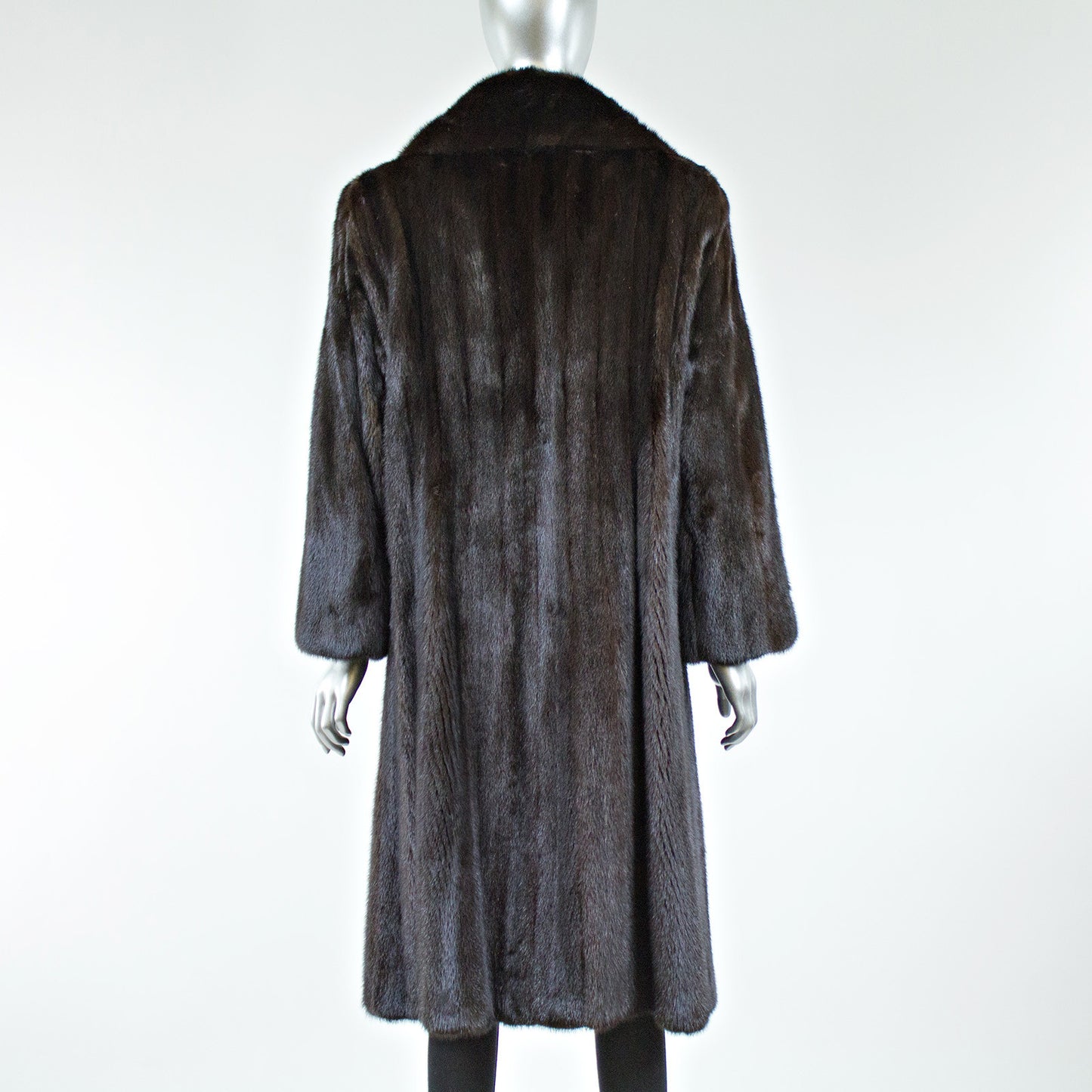 Mahogany Mink Coat - Size S