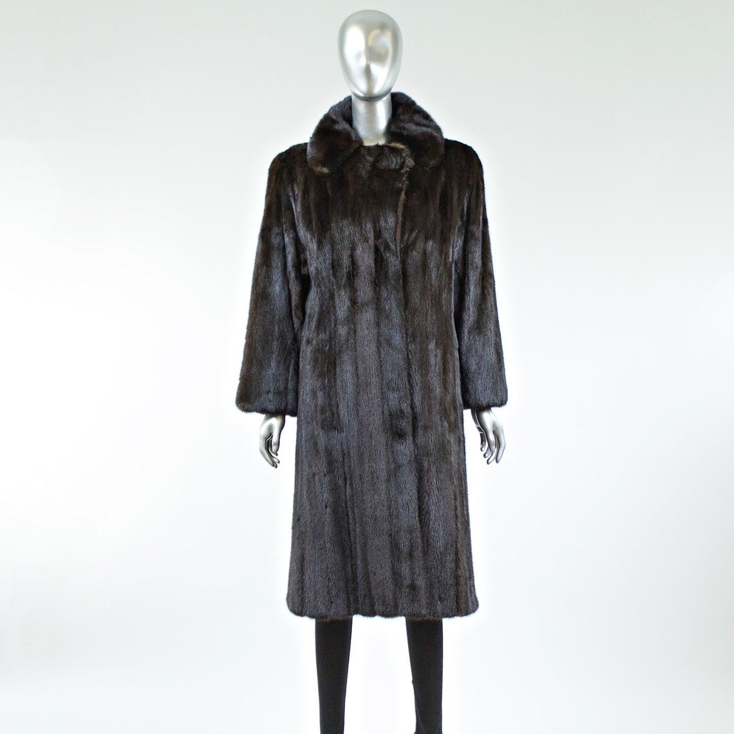 Mahogany Mink Coat - Size S