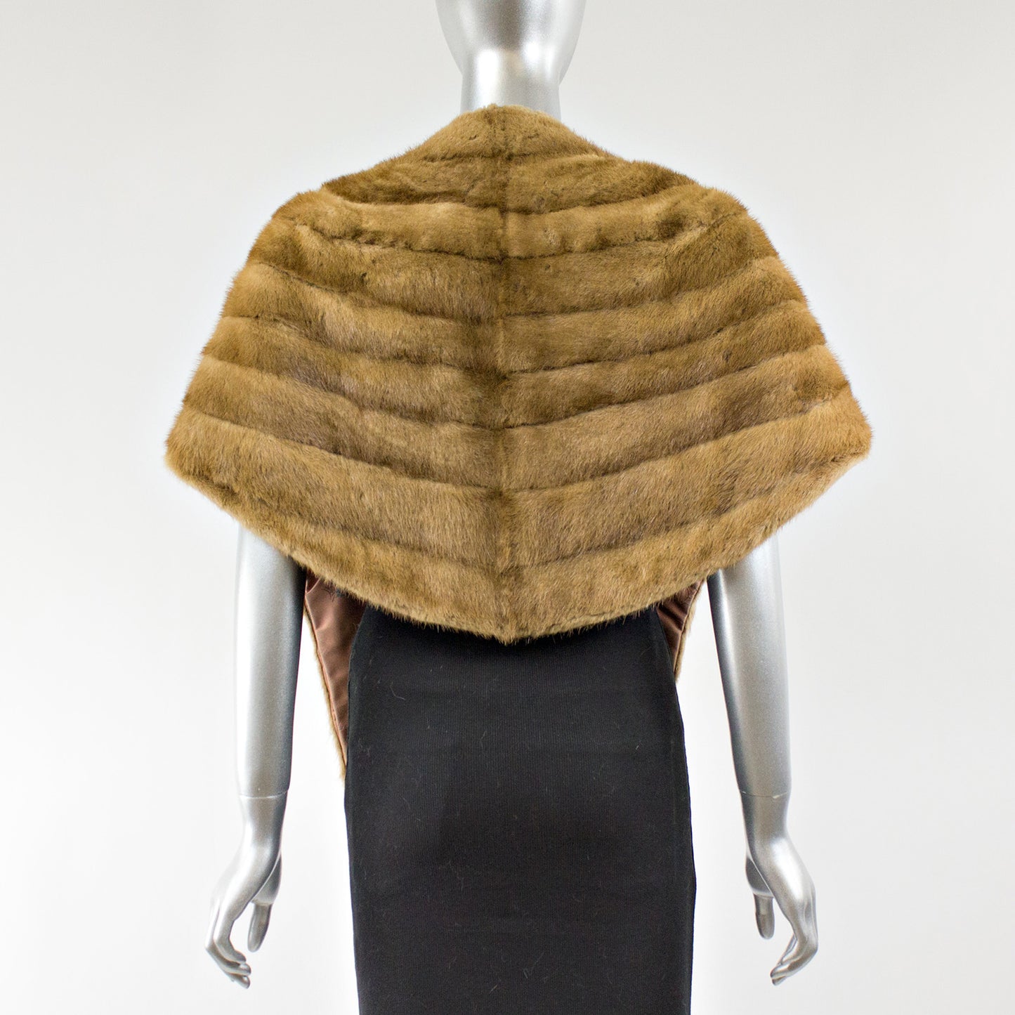 Lunaraine Mink Fur Stole - One Size Fits All