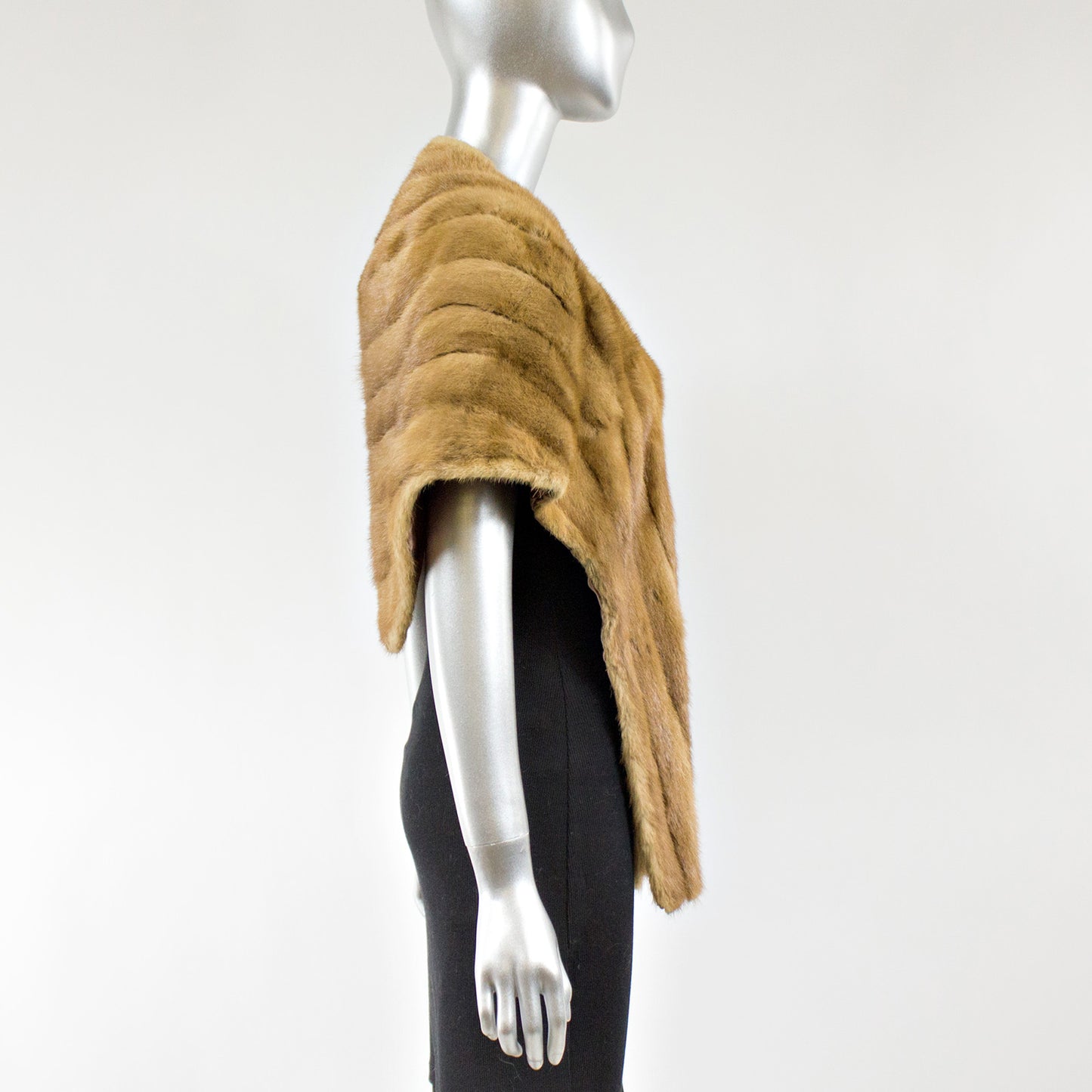 Lunaraine Mink Fur Stole - One Size Fits All