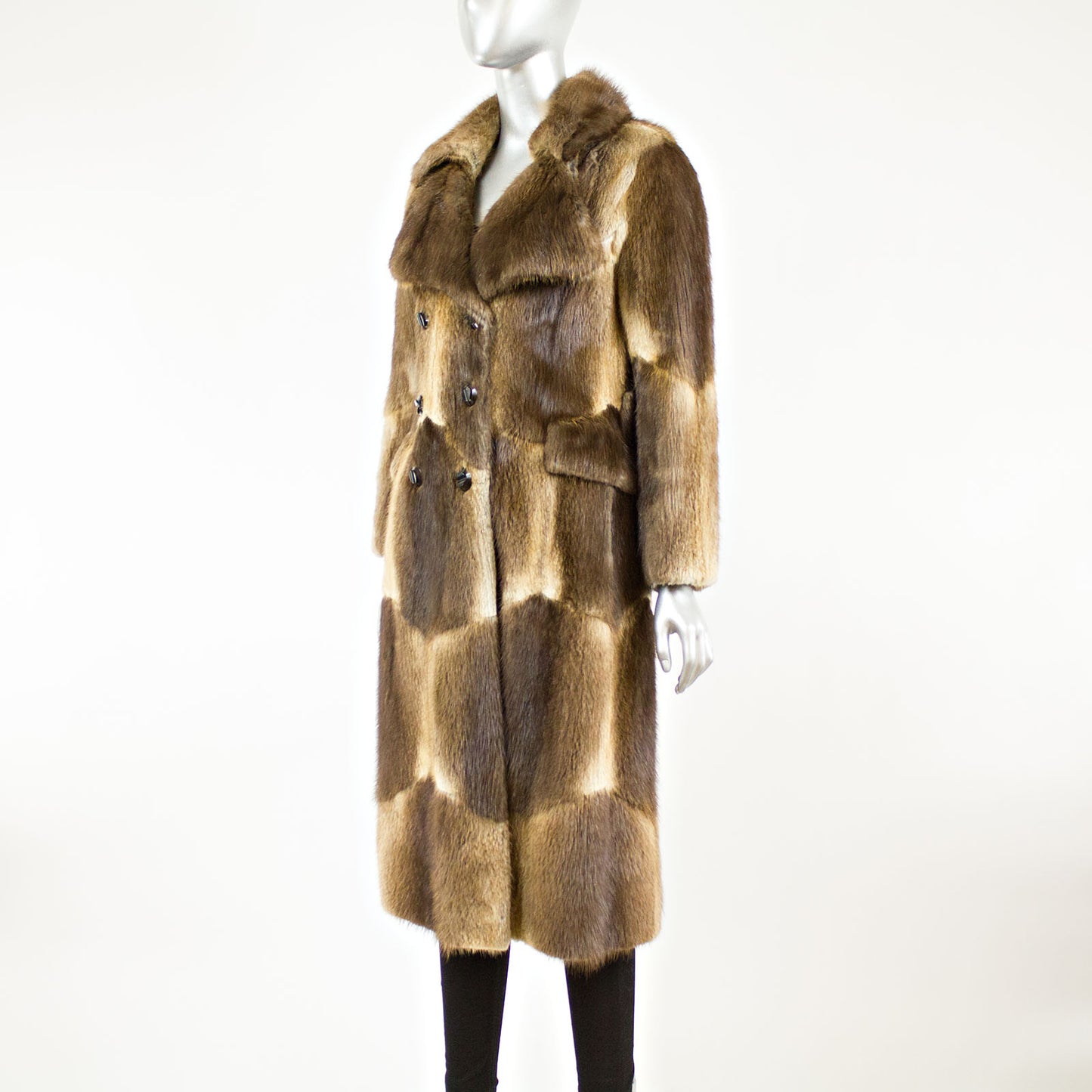 DIOR Muskrat Coat 7/8 Coat - Size S