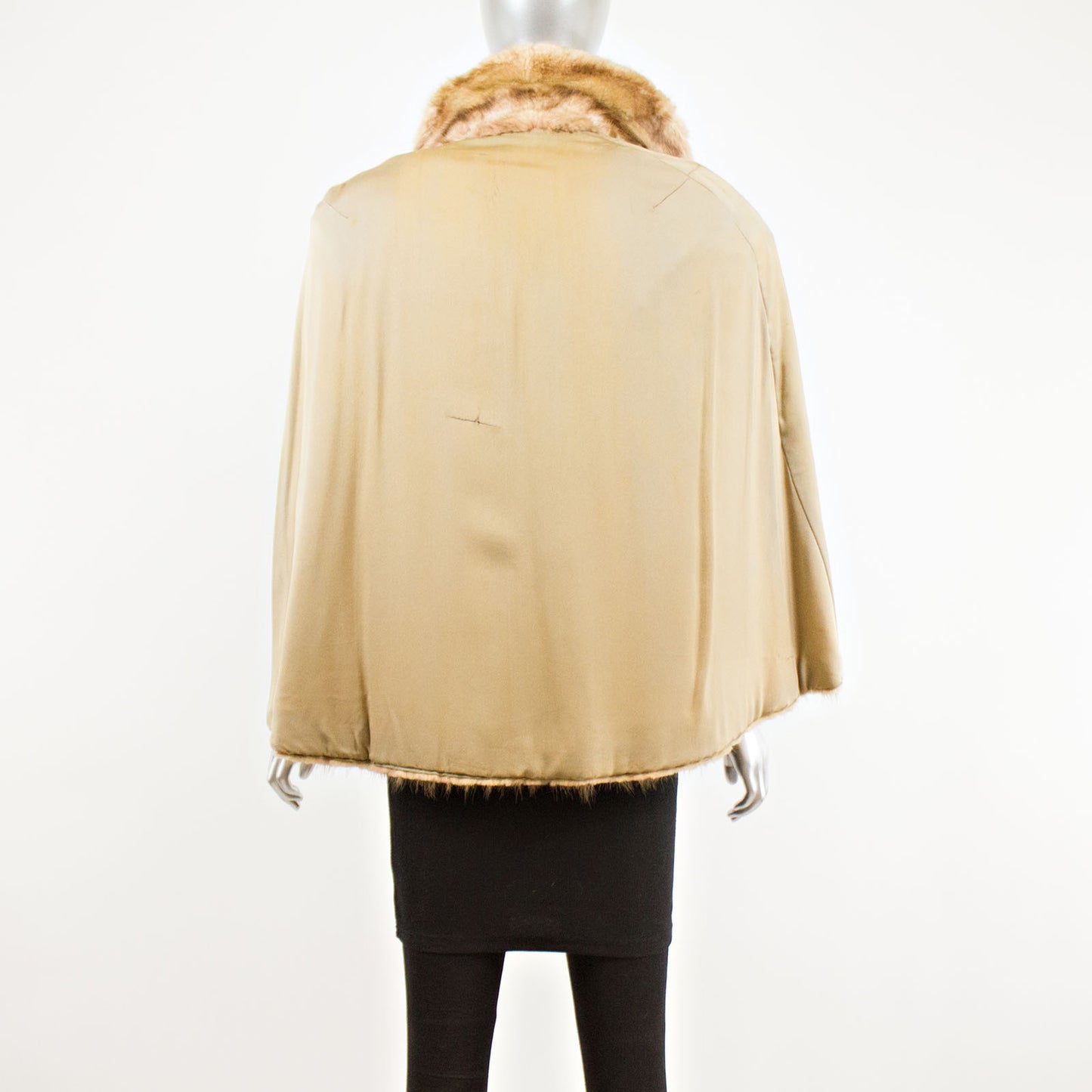 Autumn Haze Mink Cape- Free Size