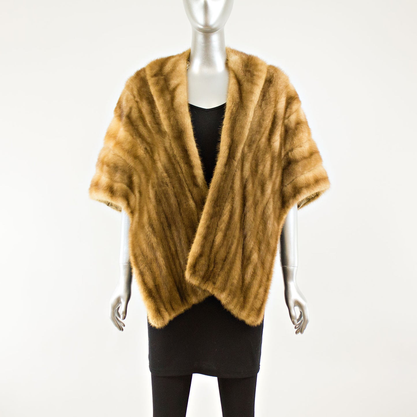 Autumn Haze Mink Stole - Free Size