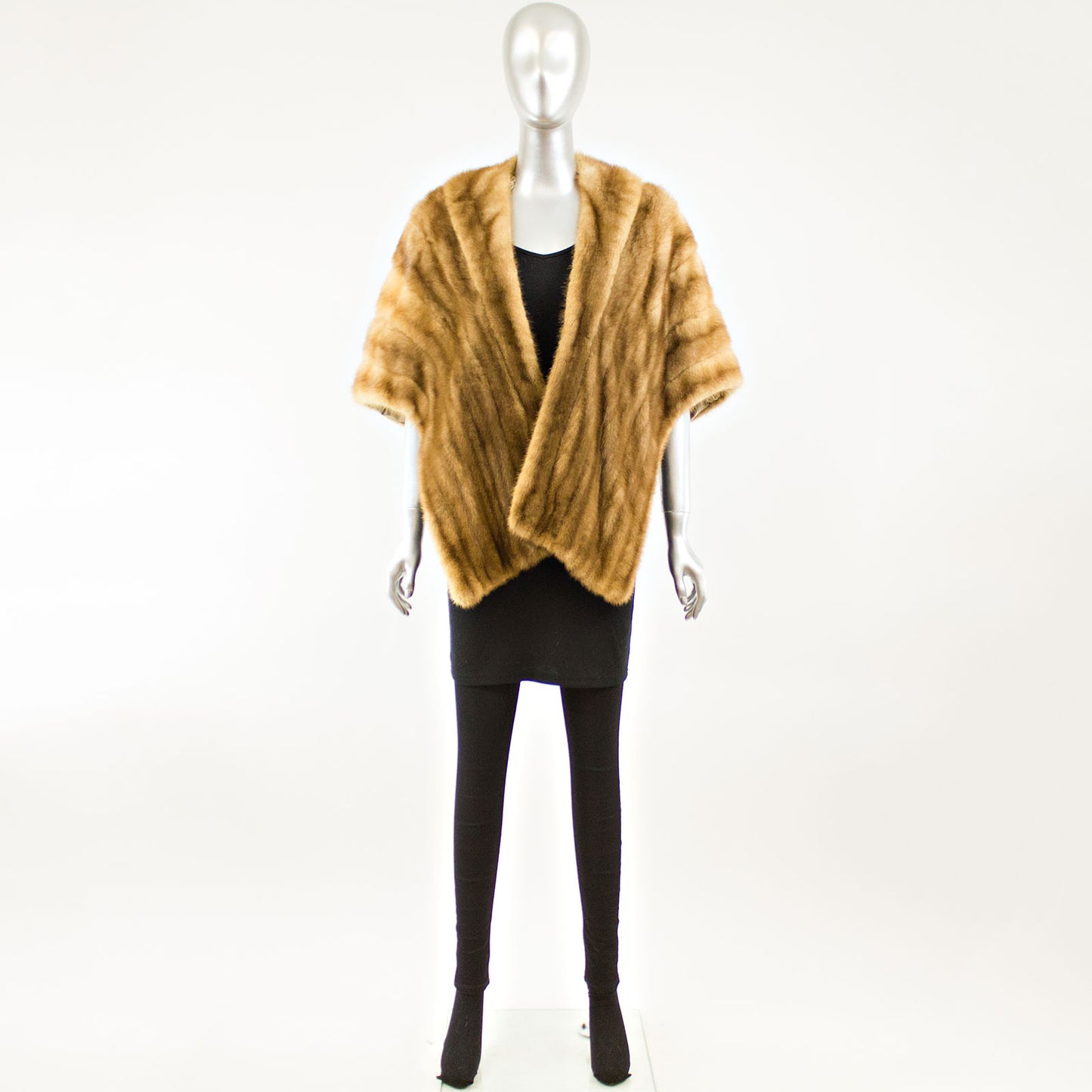 Autumn Haze Mink Stole - Free Size