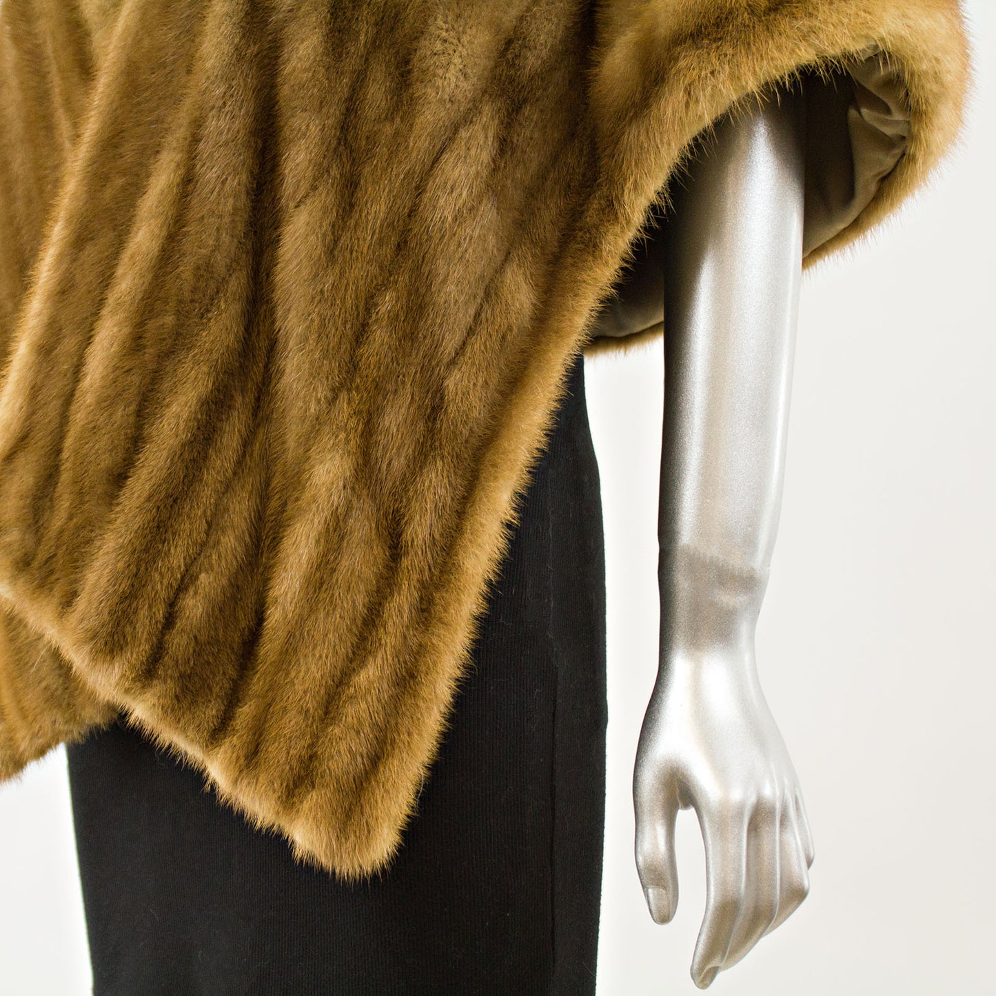 Autumn Haze Mink Stole - Free Size