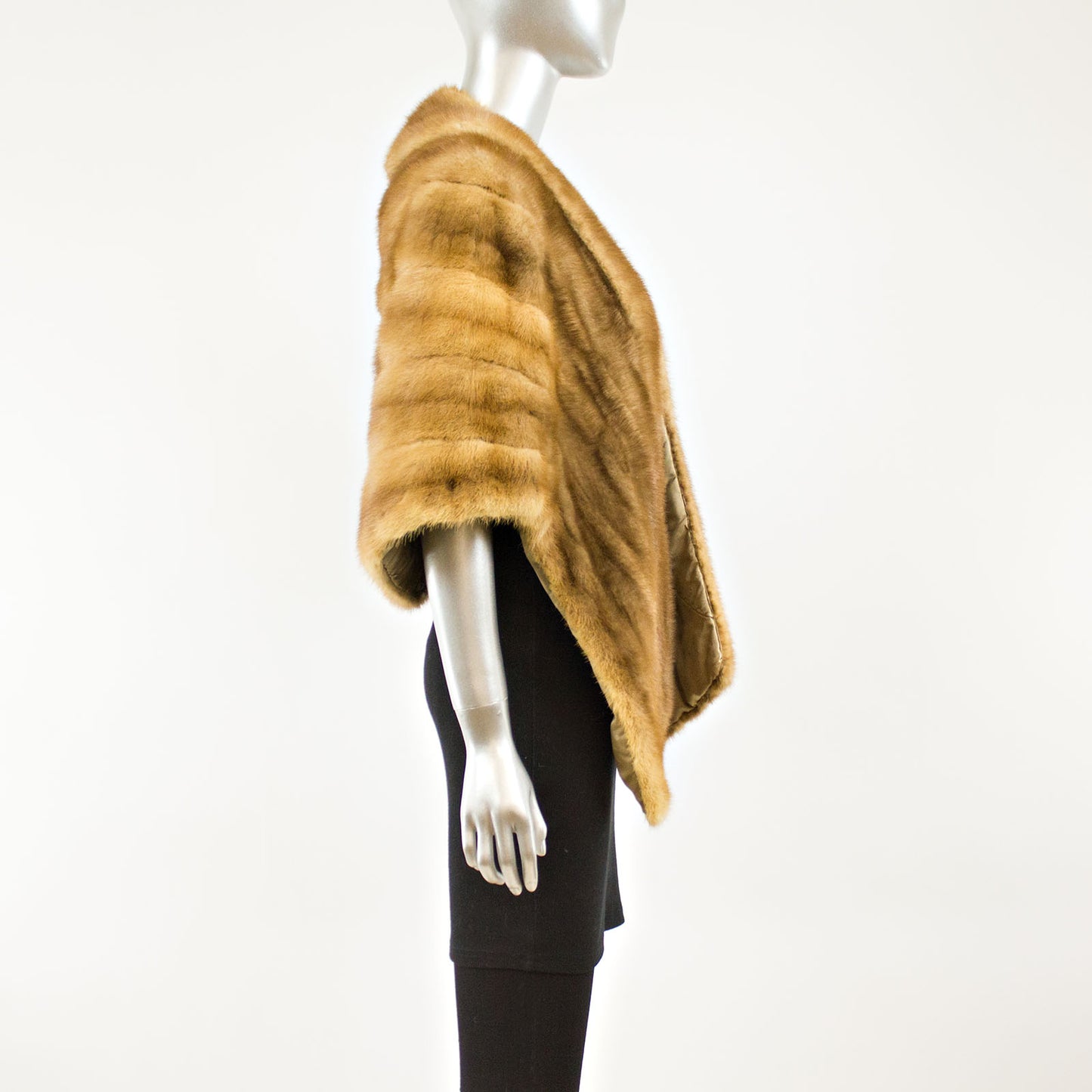 Autumn Haze Mink Stole - Free Size