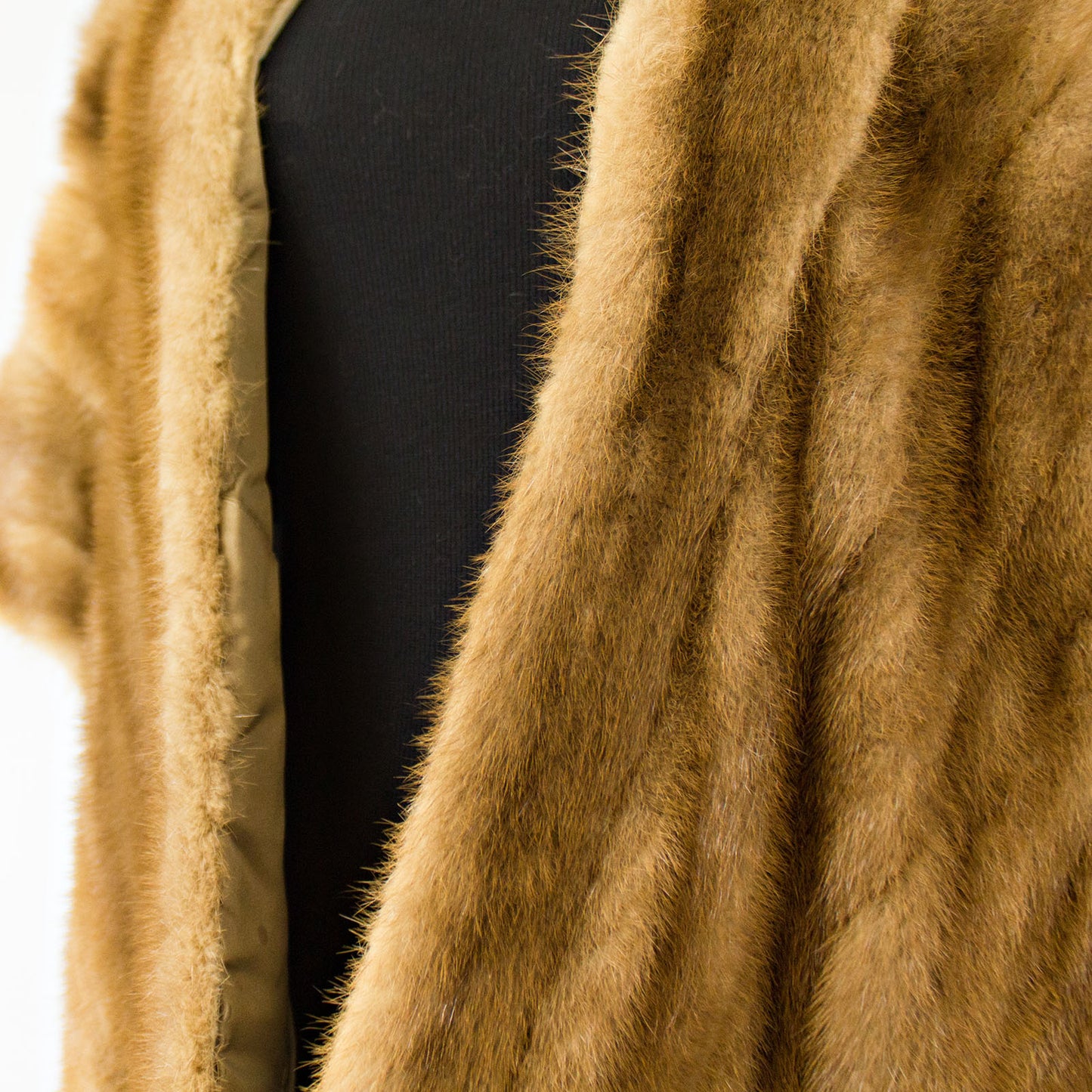 Autumn Haze Mink Stole - Free Size