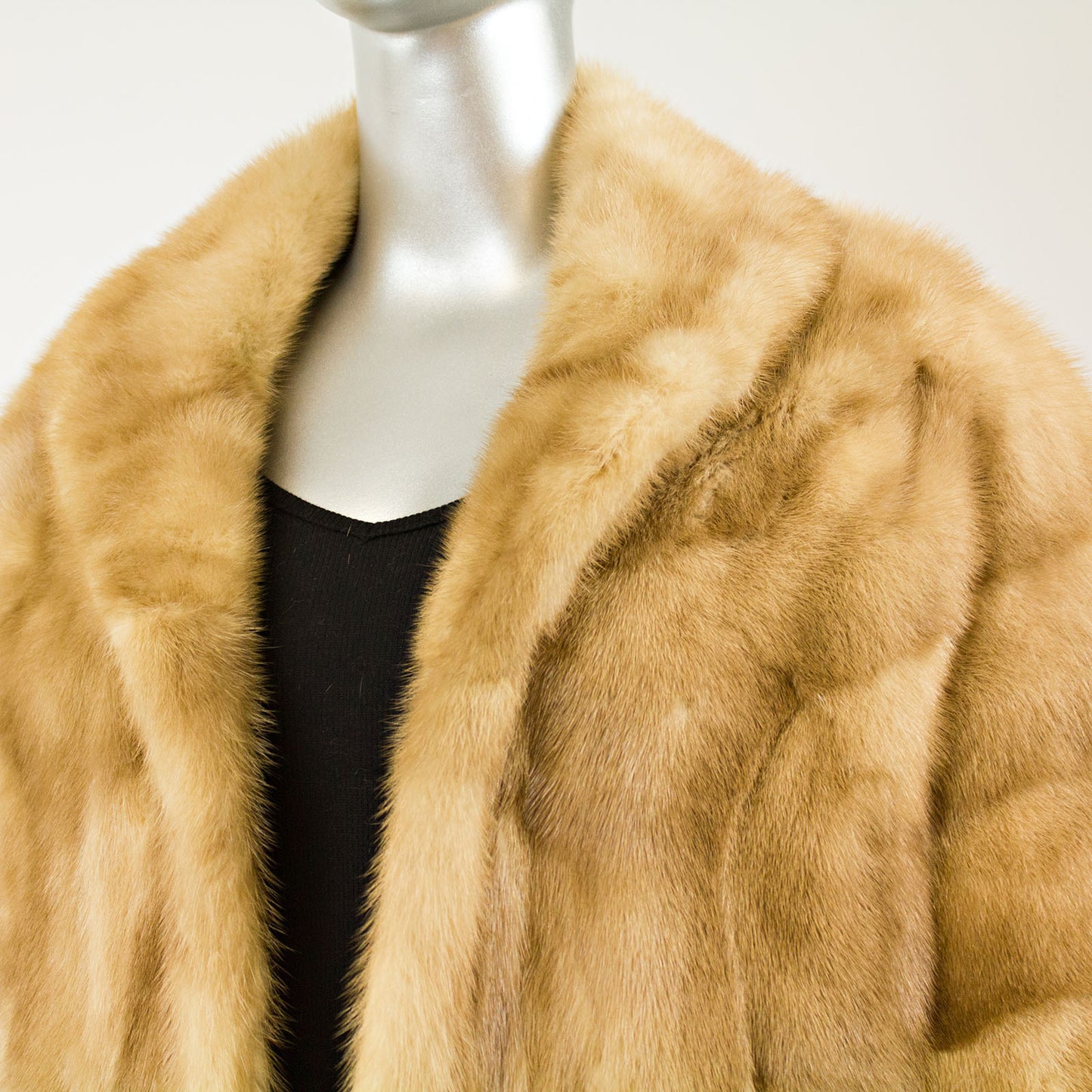 Autumn Haze Mink Stole- Free Size