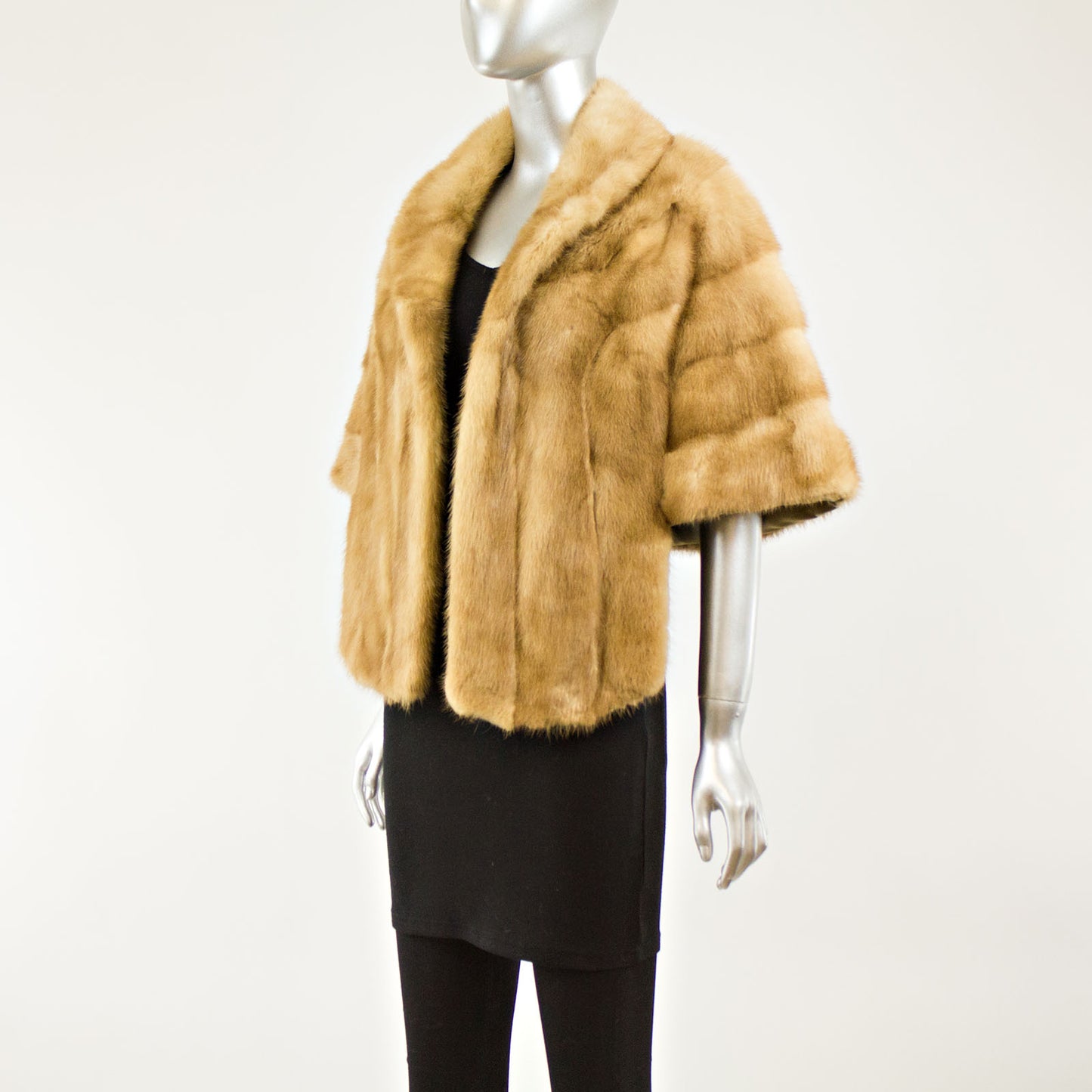 Autumn Haze Mink Stole- Free Size