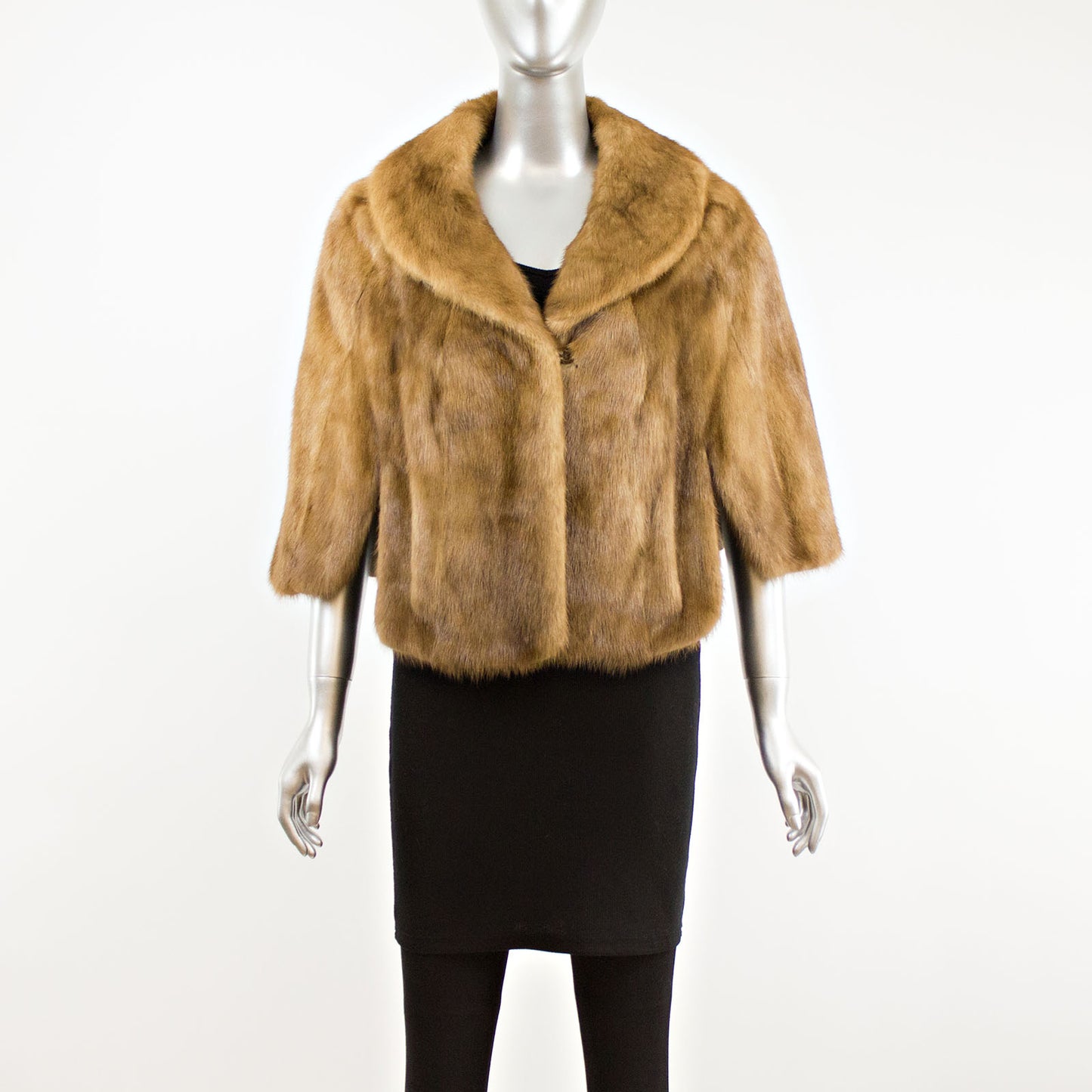 Autumn Haze Mink Stole - Free Size