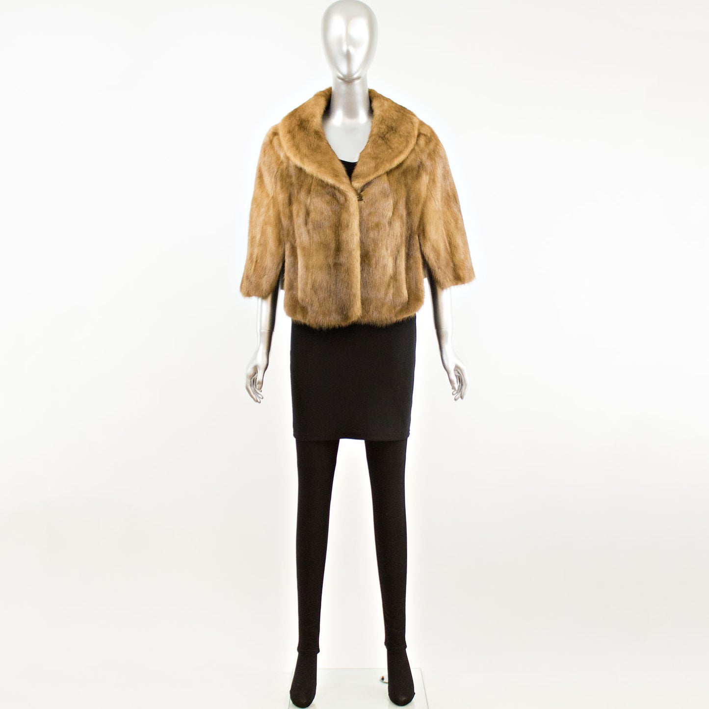 Autumn Haze Mink Stole - Free Size