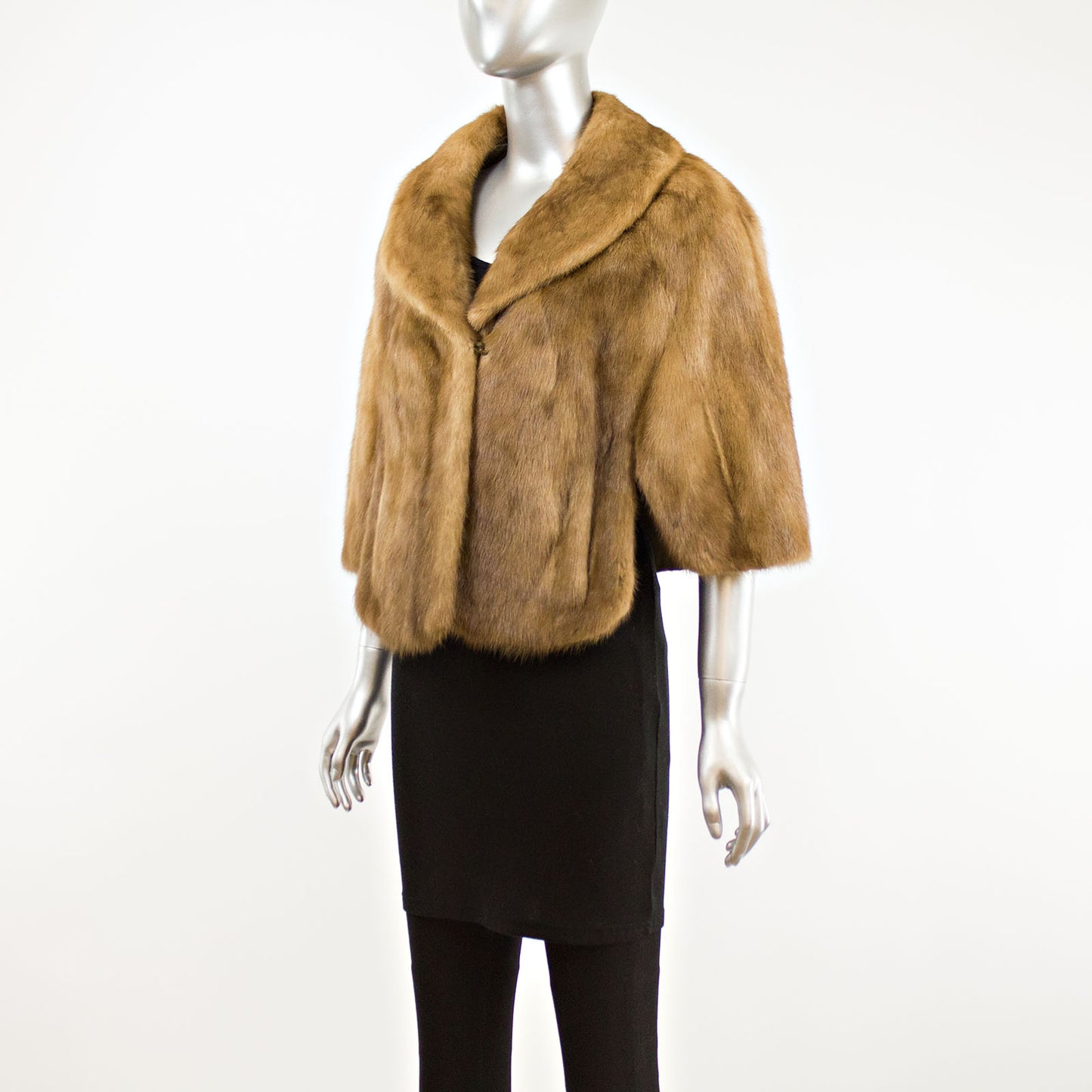 Autumn Haze Mink Stole - Free Size