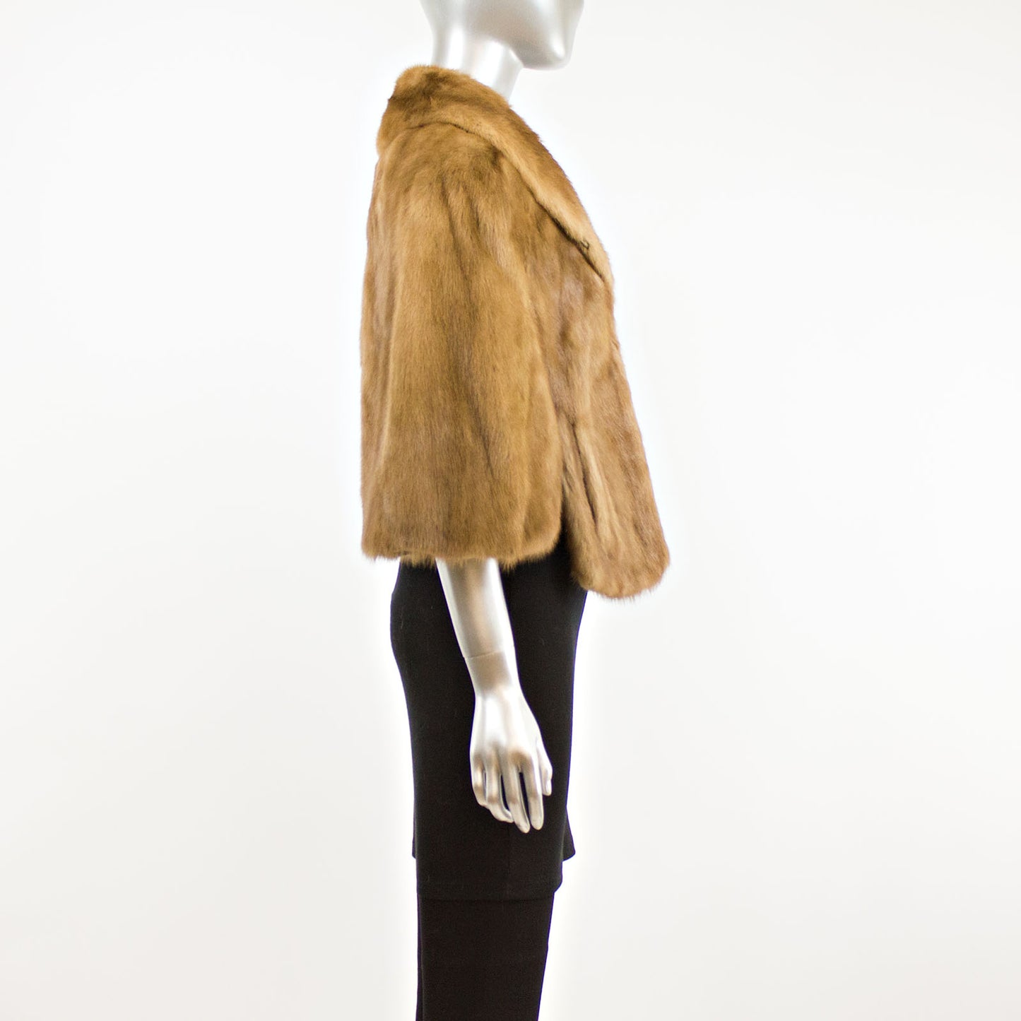 Autumn Haze Mink Stole - Free Size