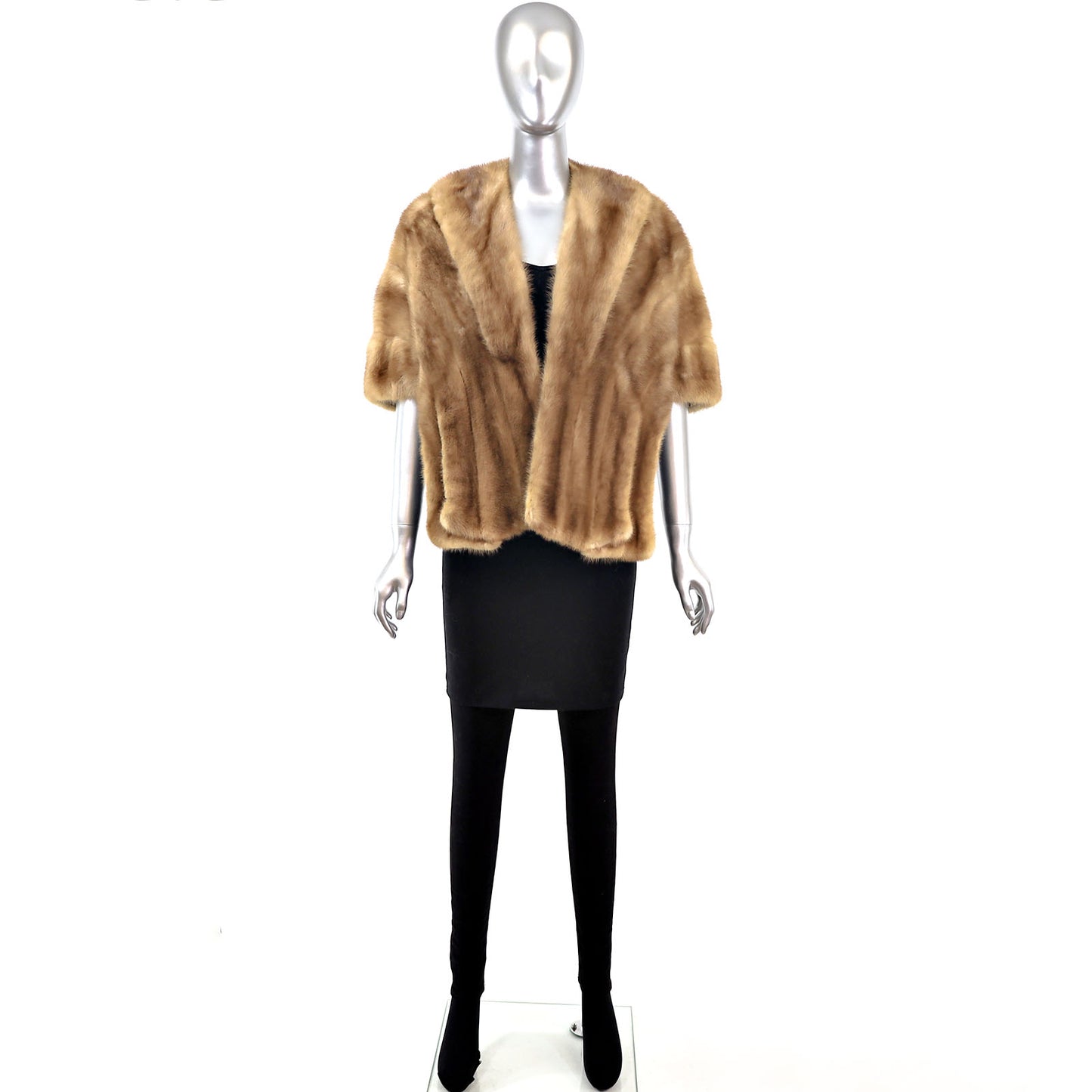 Autumn Haze Mink Stole- Size Free