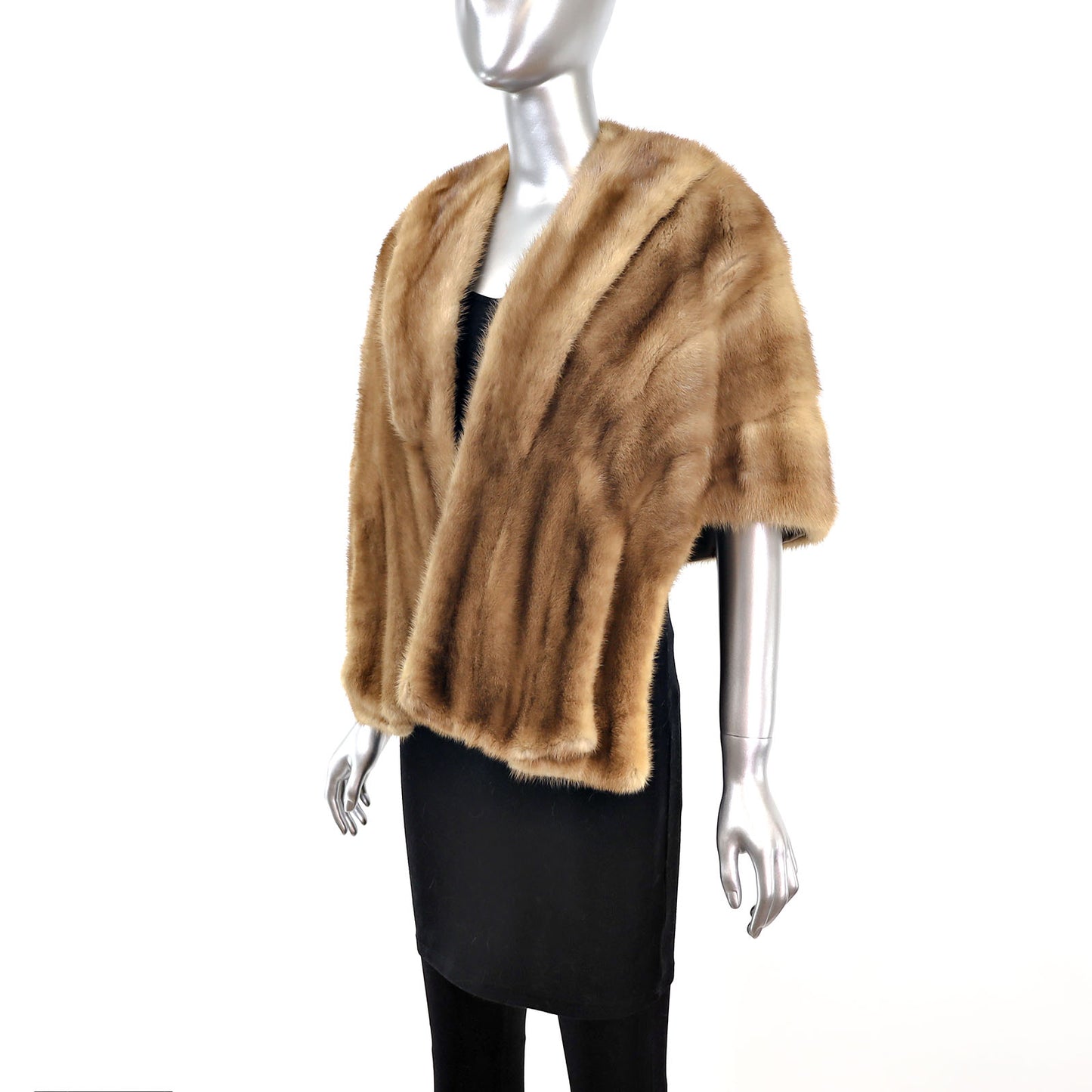 Autumn Haze Mink Stole- Size Free