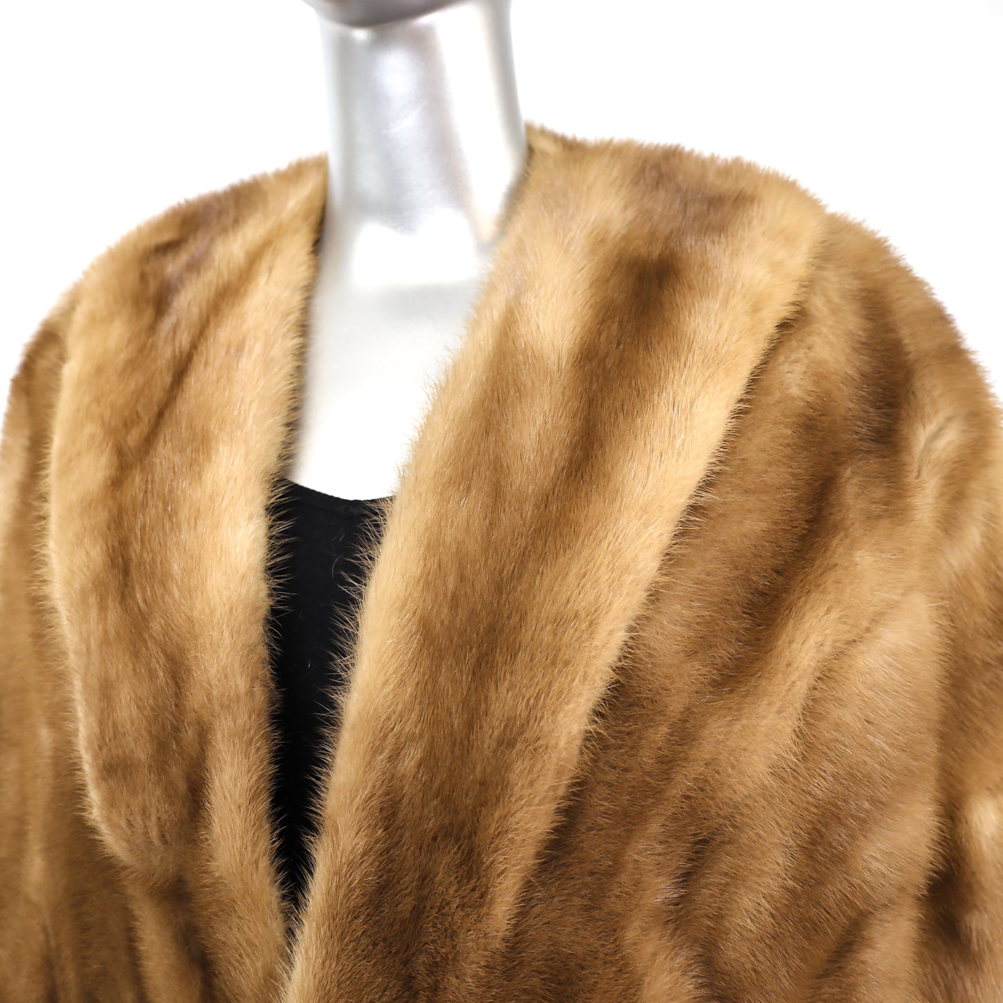 Autumn Haze Mink Stole- Size Free