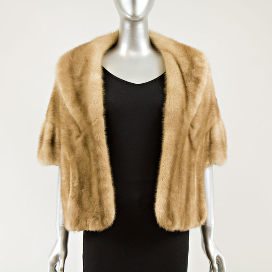 Autumn haze Mink Stole - Free Size