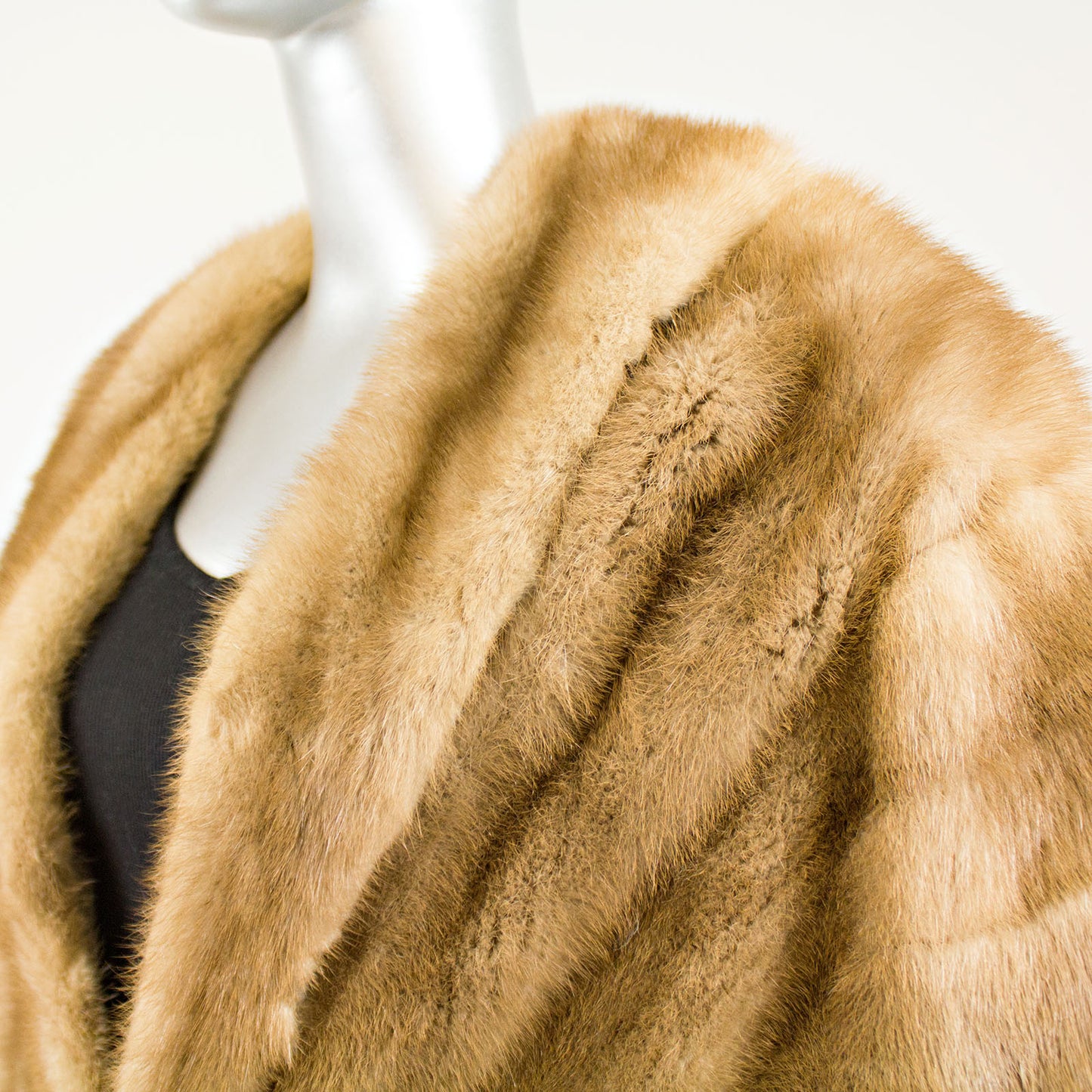 Autumn Haze Mink Stole - Size S (Vintage Furs)