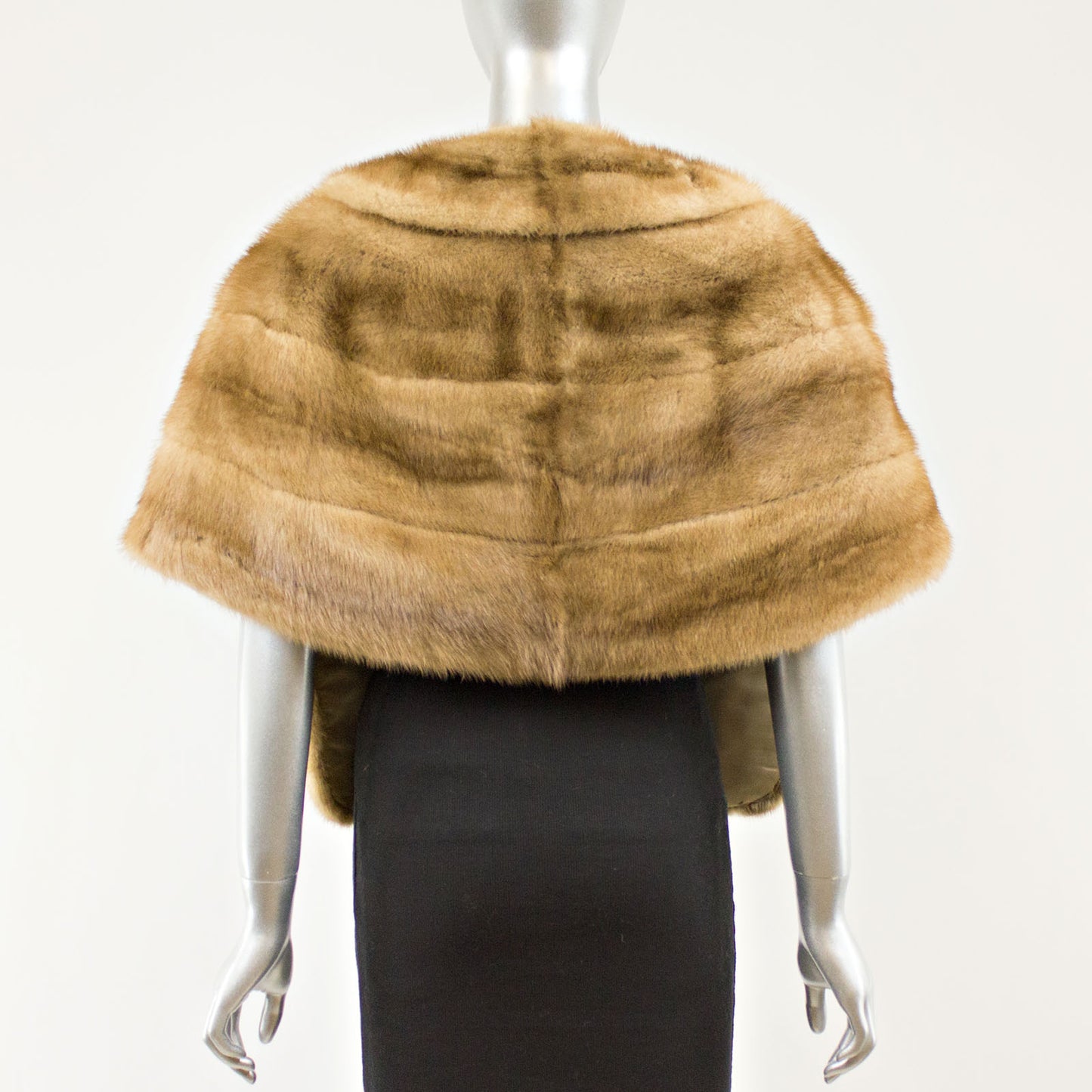 Autumn Haze Mink Stole - Size S (Vintage Furs)