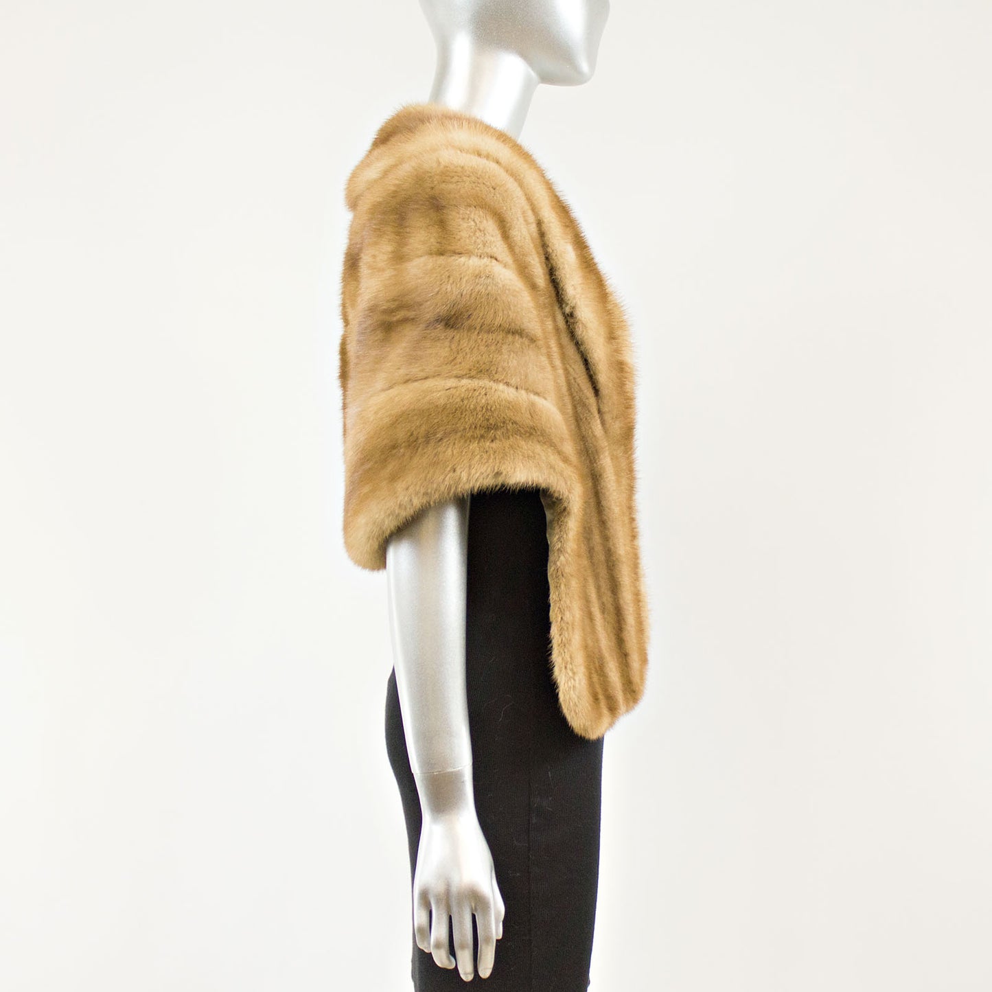 Autumn Haze Mink Stole - Size S (Vintage Furs)