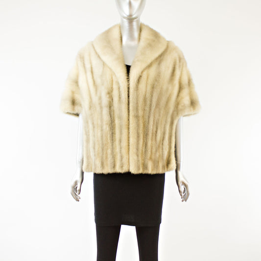 Azurine Mink Stole- Free Size