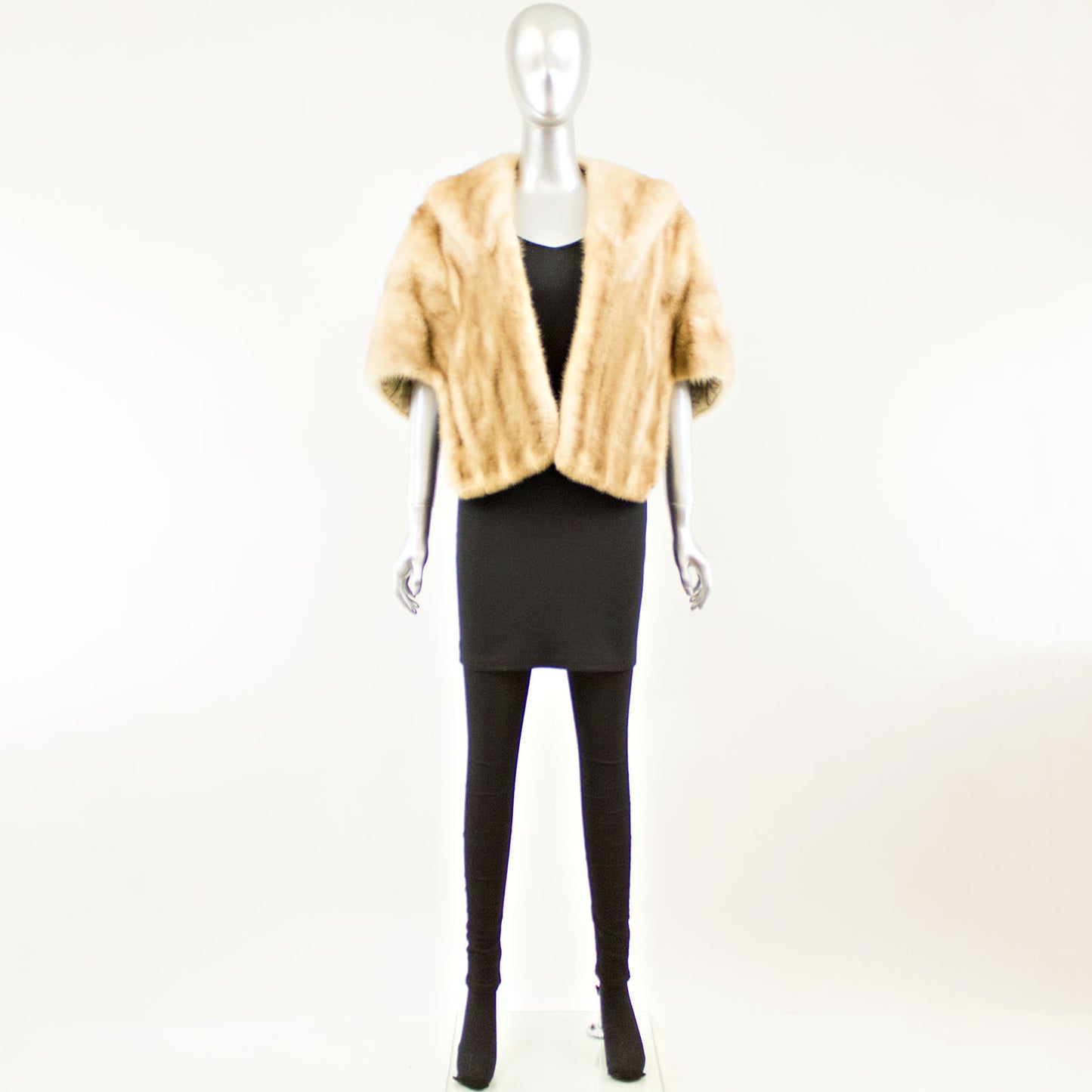 Azurine Mink Stole - Free Size (Vintage Furs)