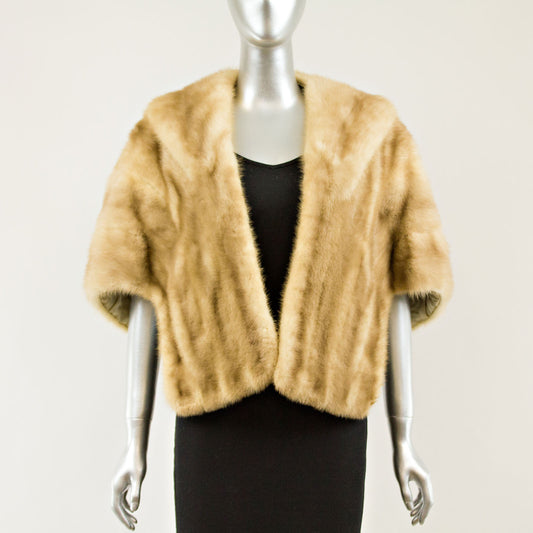 Azurine Mink Stole - Free Size