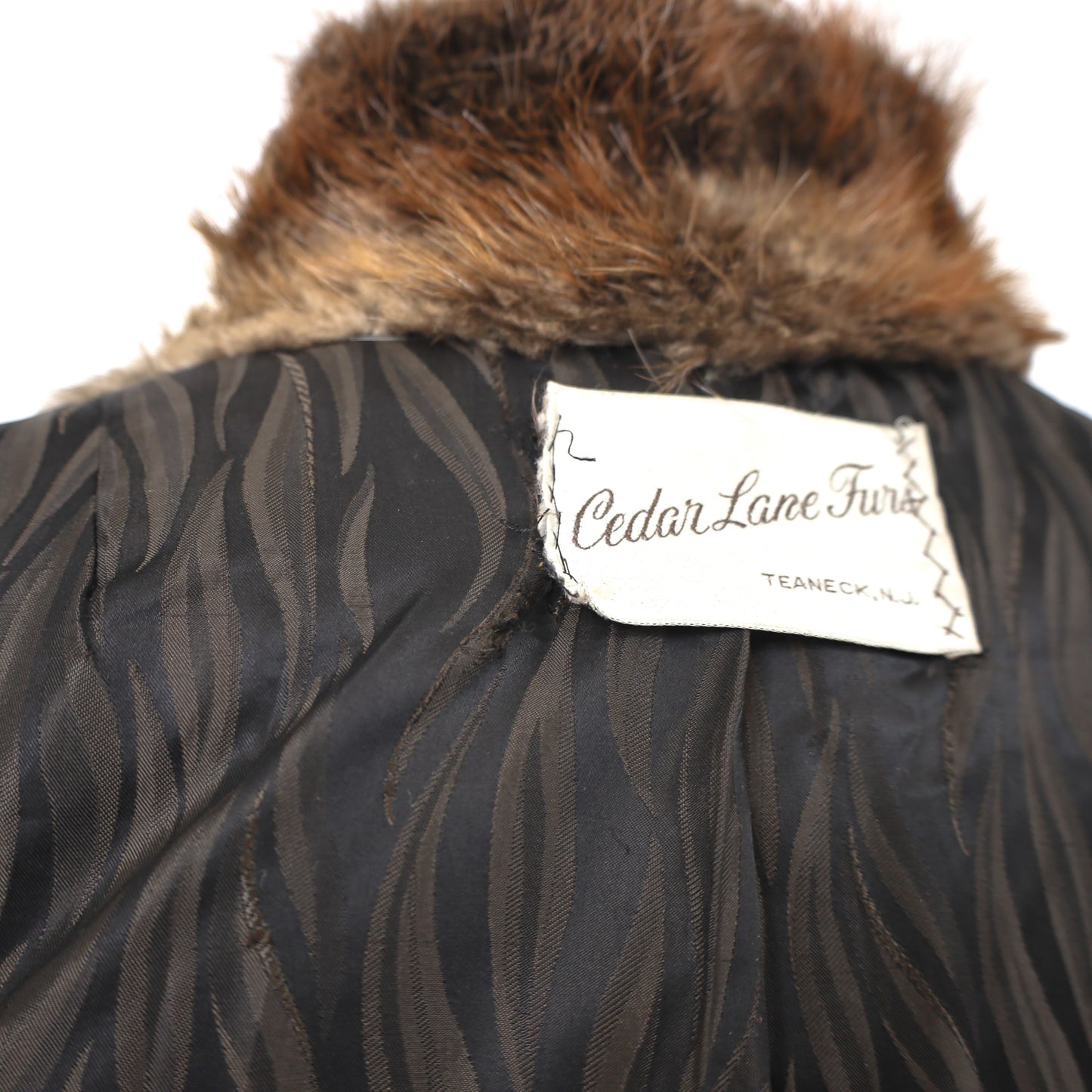 Long Hair Beaver Coat- Size M