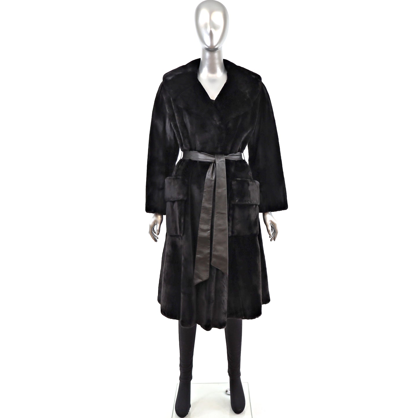 Sheared Beaver Coat- Size S