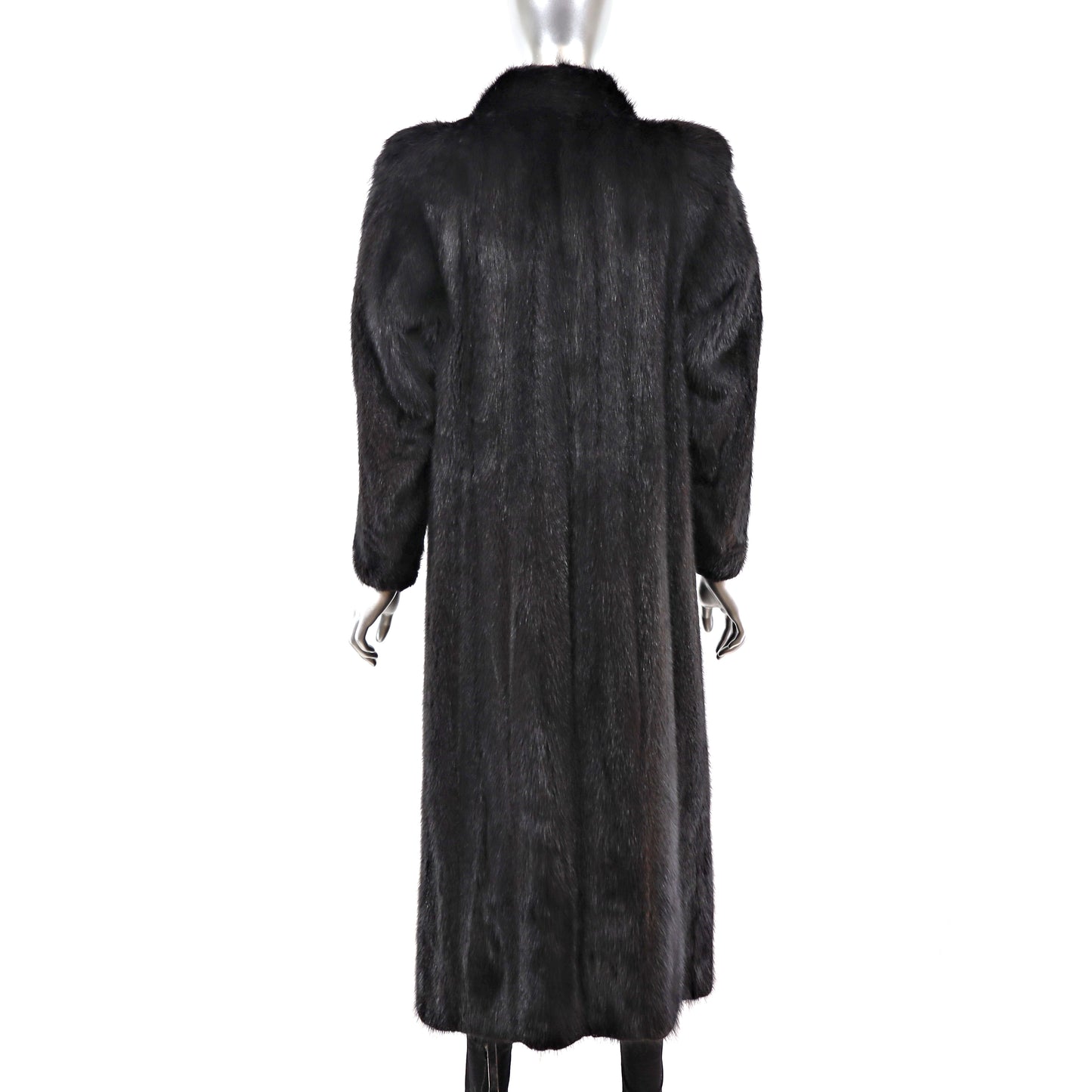 Full Length Beaver Coat- Size M