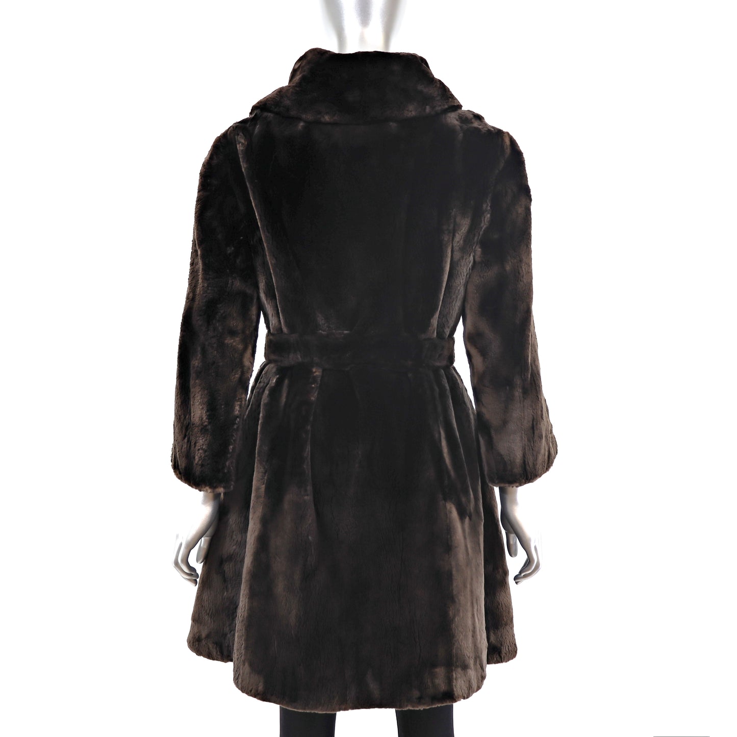 Sheared Beaver Coat- Size M