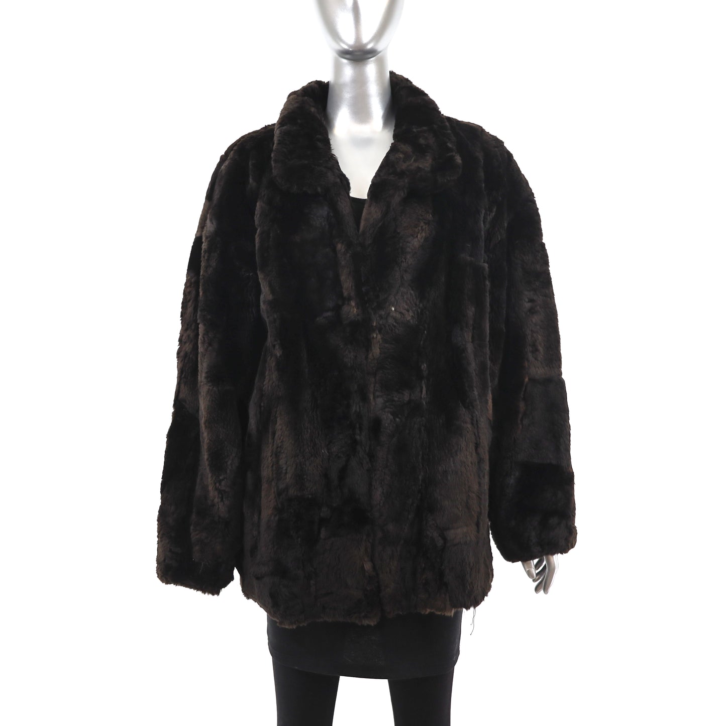 Sheared Beaver Jacket- Size L