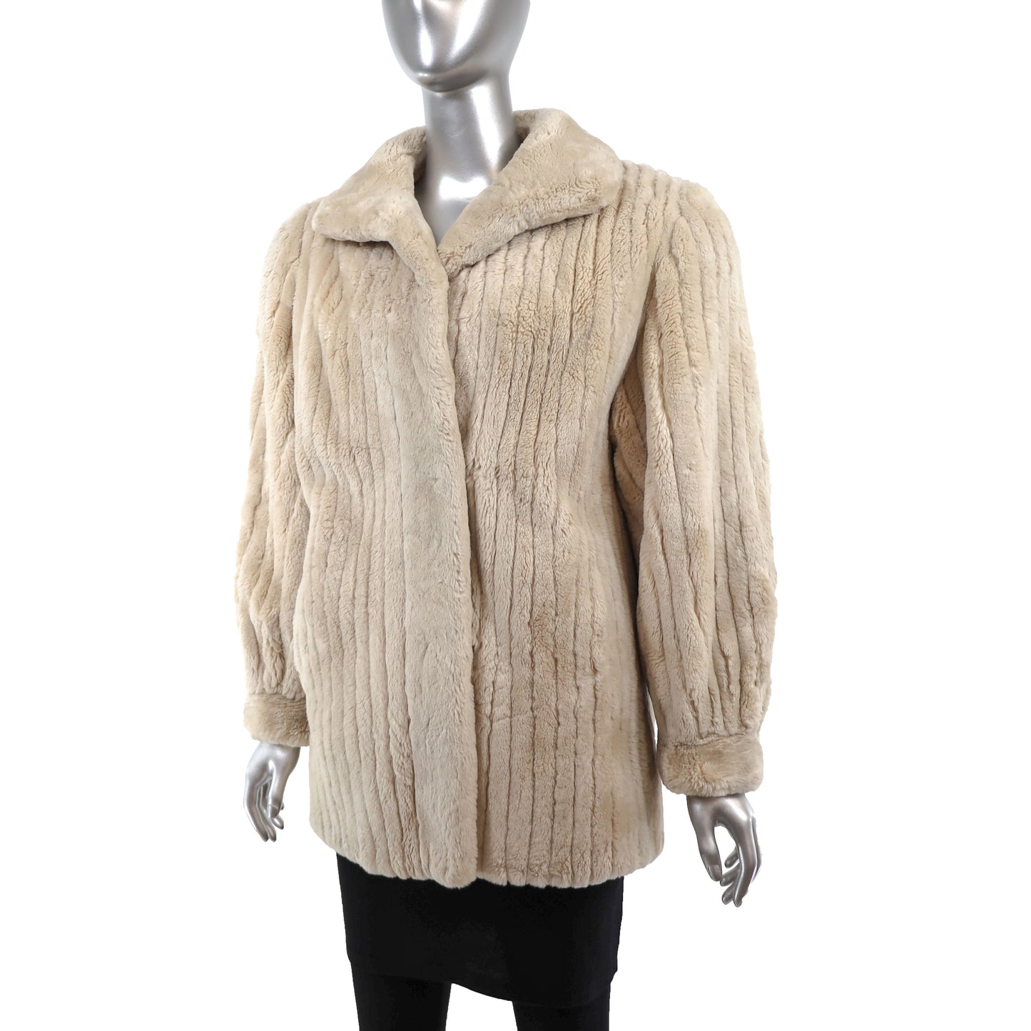 Sheared Beaver Jacket- Size M