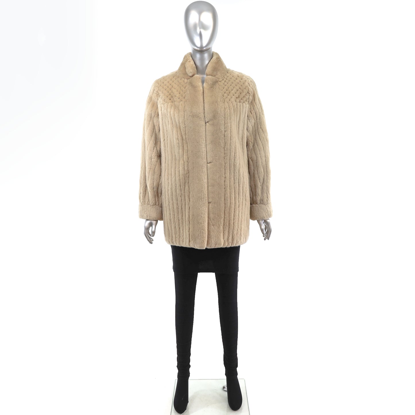 Sheared Beaver Jacket- Size M