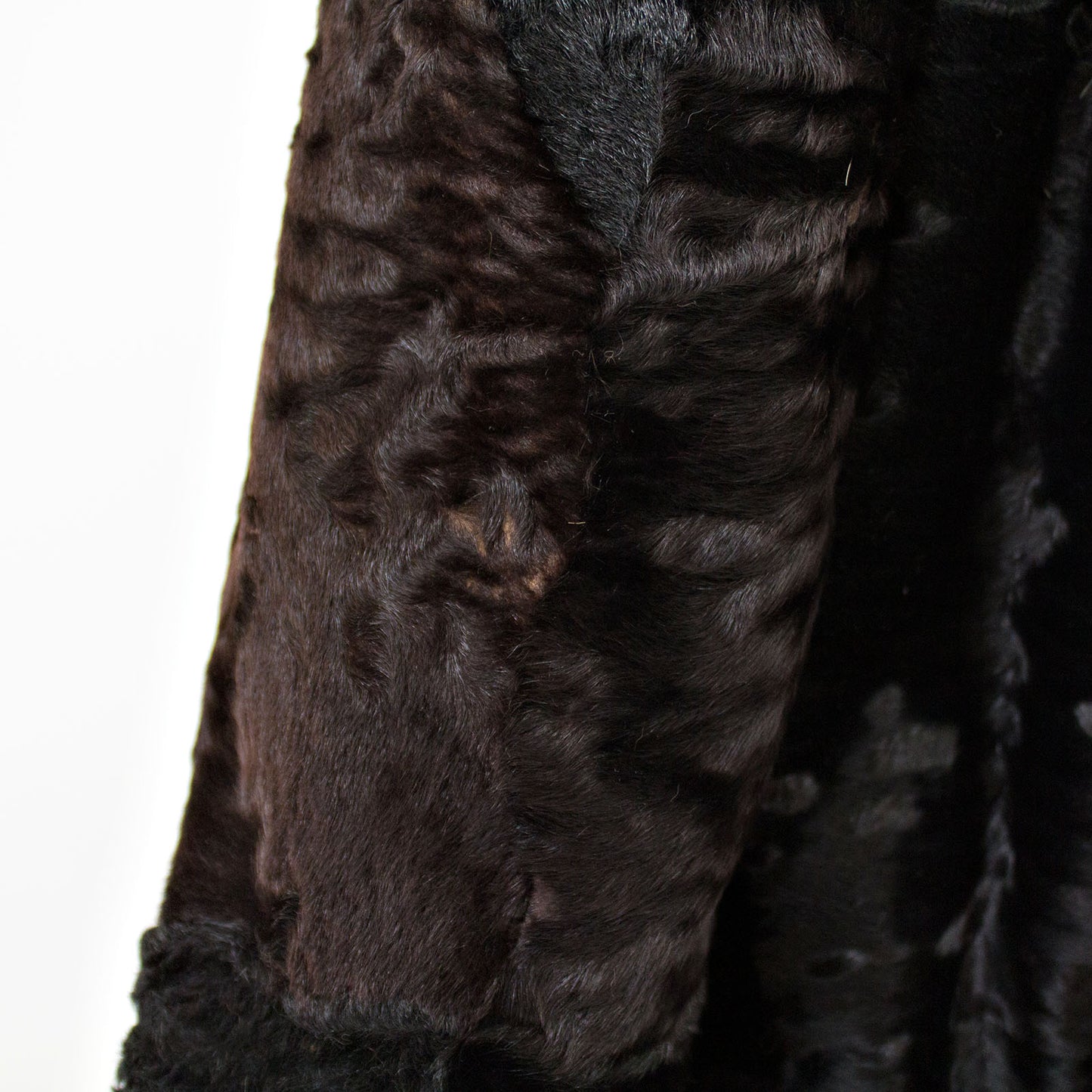 Black Persian Lamb Jacket- Size M