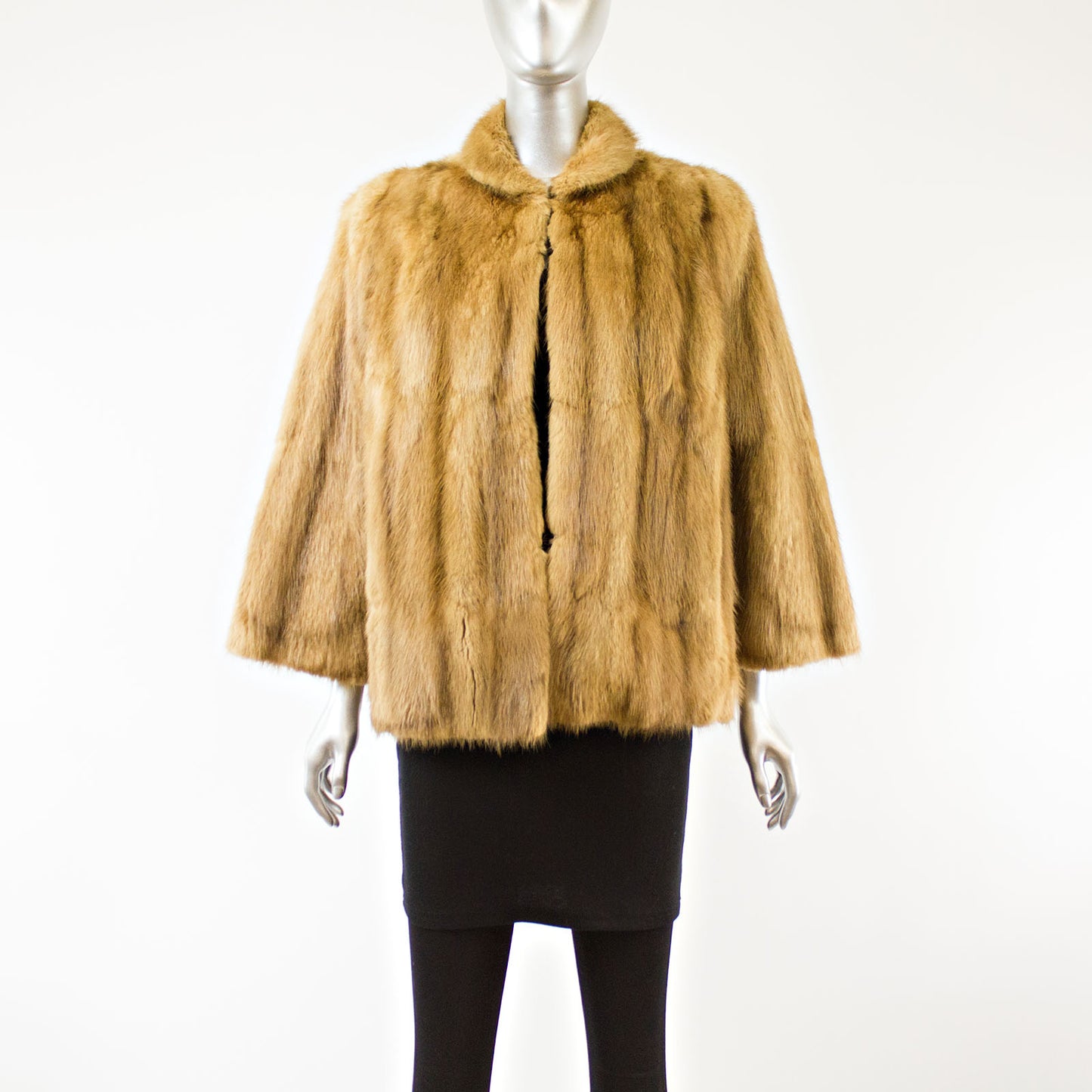 Saks Blonde Beaver Jacket - Size L