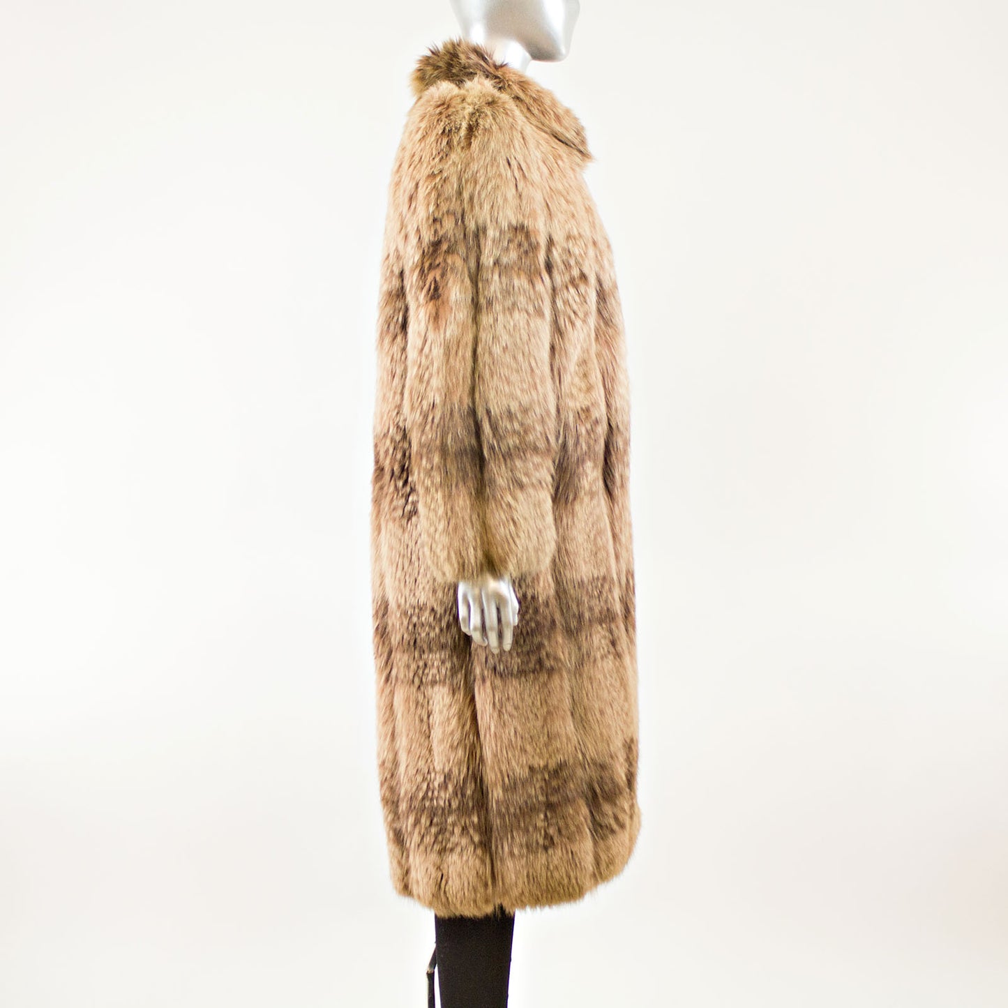 Brown Fox Coat - Size M