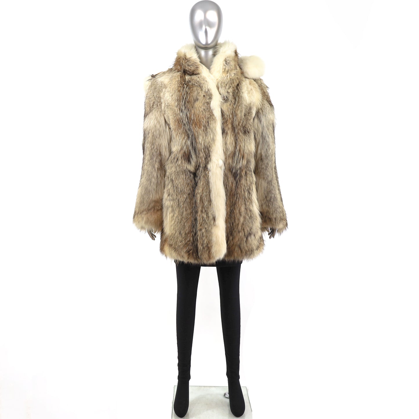 Coyote Fur Jacket- Size M